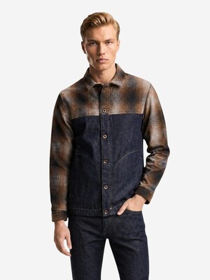 REPLAY Chaqueta de entretiempo '12 OZ RECYCLED INDIGO COTTON DENIM M13L0 .000.800 26B'  azul oscuro
