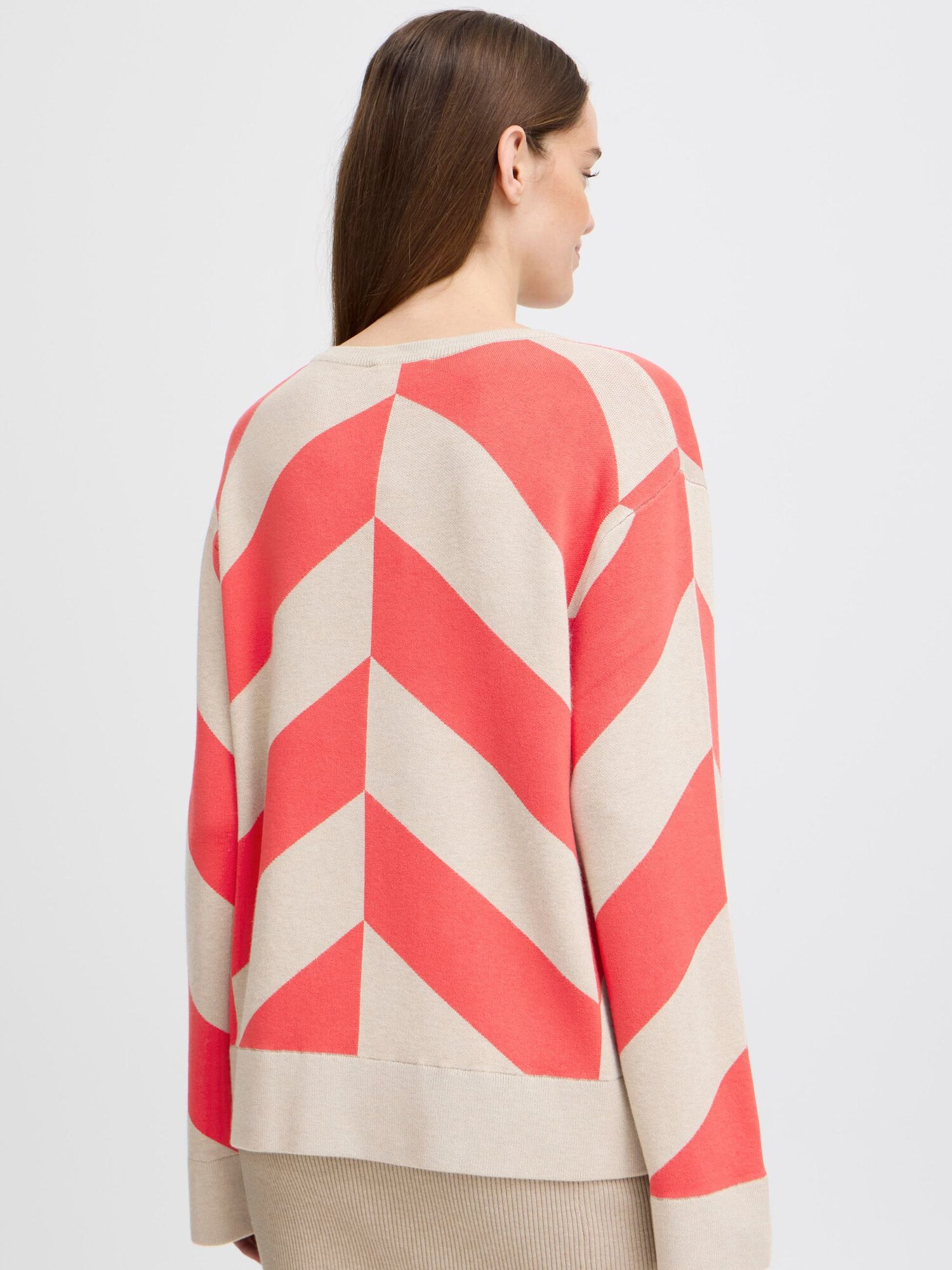 Thumbnail - b.young Strickpullover BYMMMORLA GEOMETRIC JUMPER -
