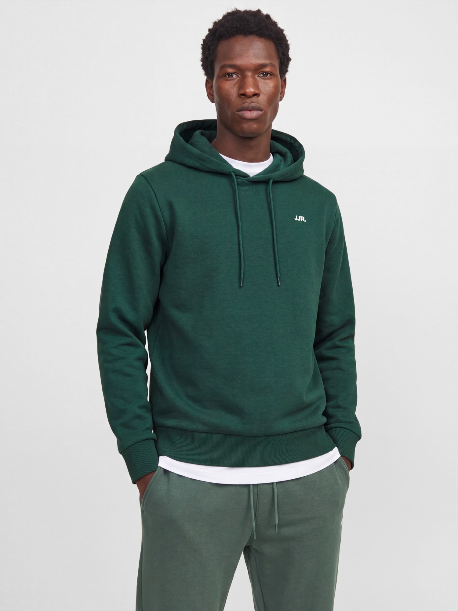 JJ Rebel Sweater majica kraljevski zelena