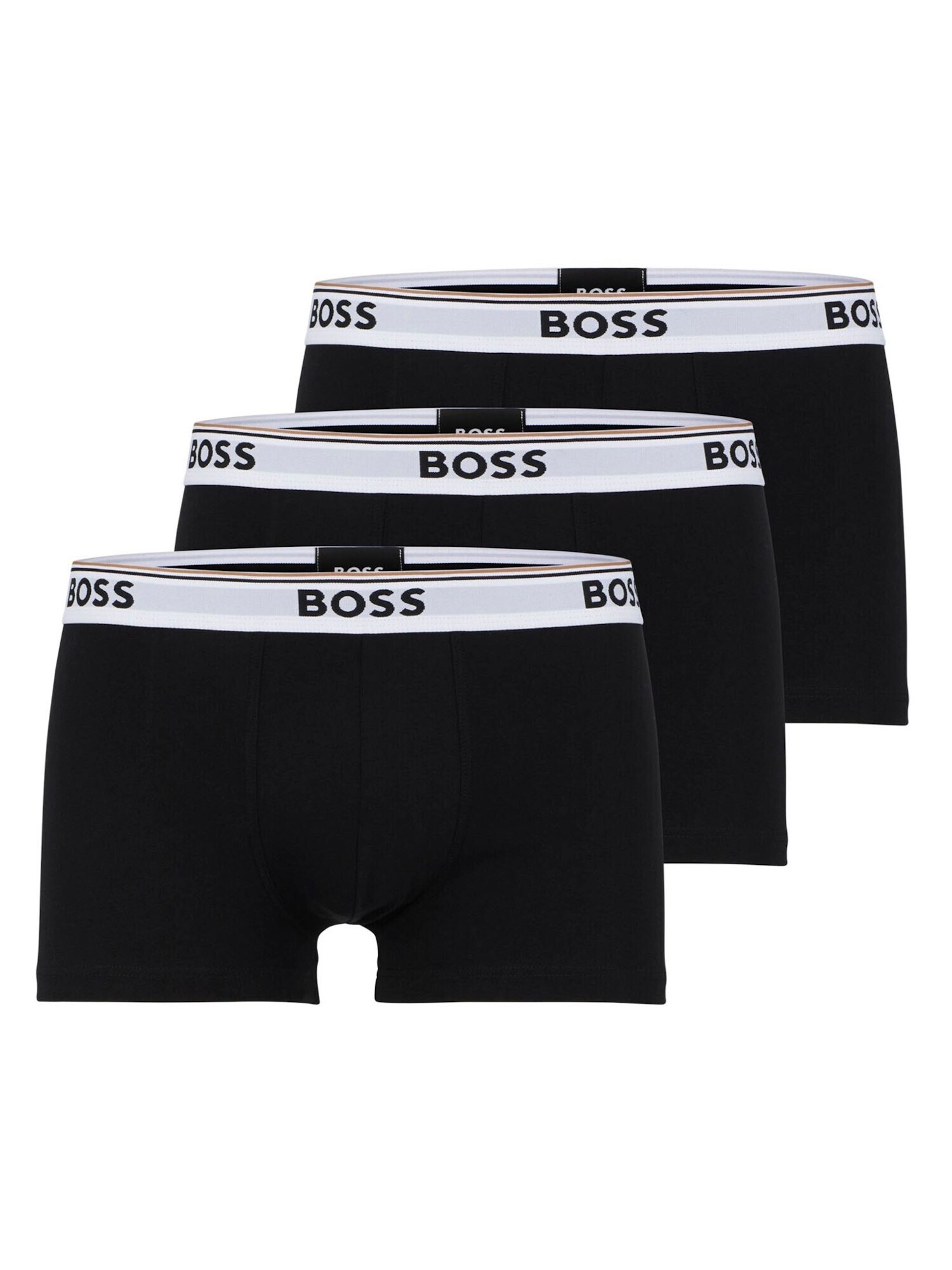 BOSS Bokserice crna / bijela