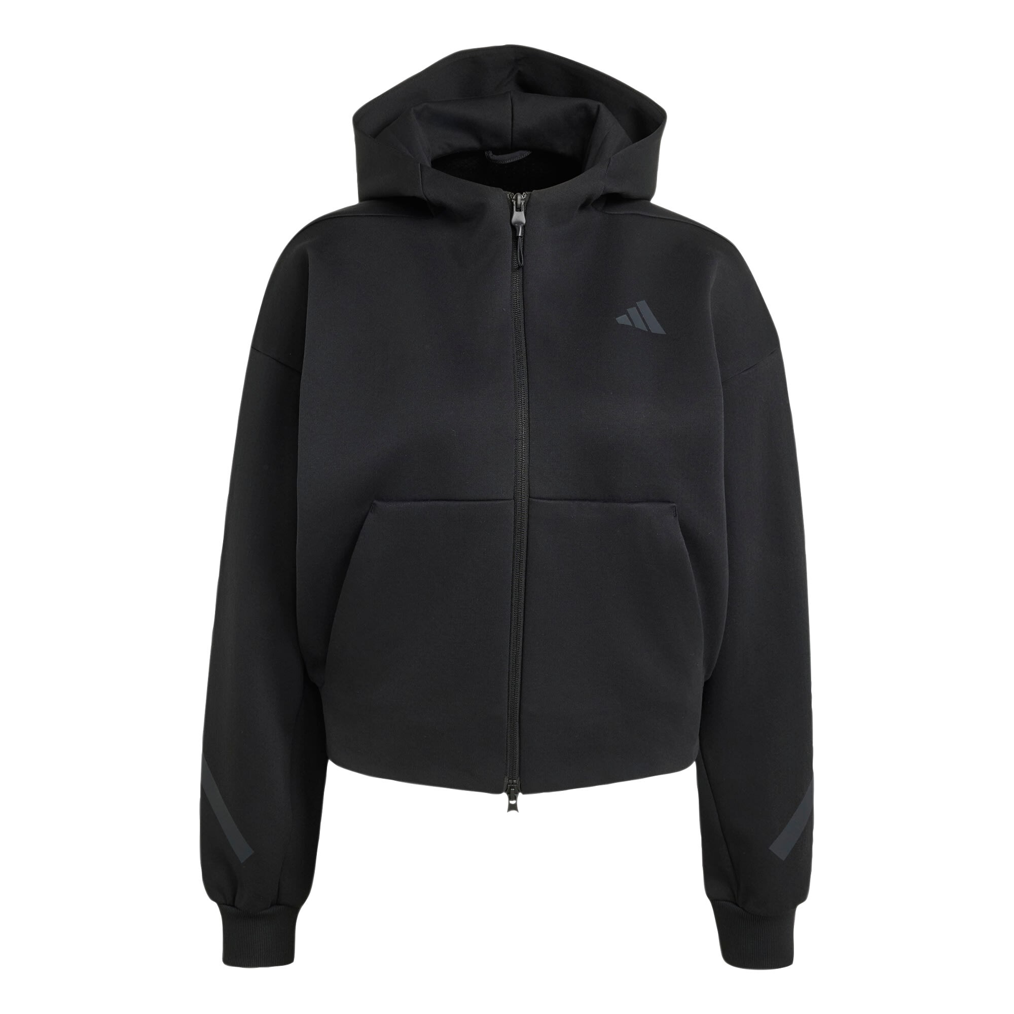 ADIDAS SPORTSWEAR Giacca di felpa sportiva 'Z.N.E.'  grigio scuro / nero