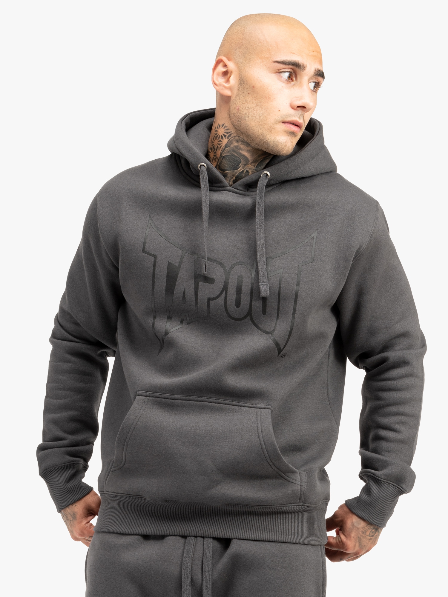 Tapout Sport szabadidős felsők  antracit / fekete termék 2. képe