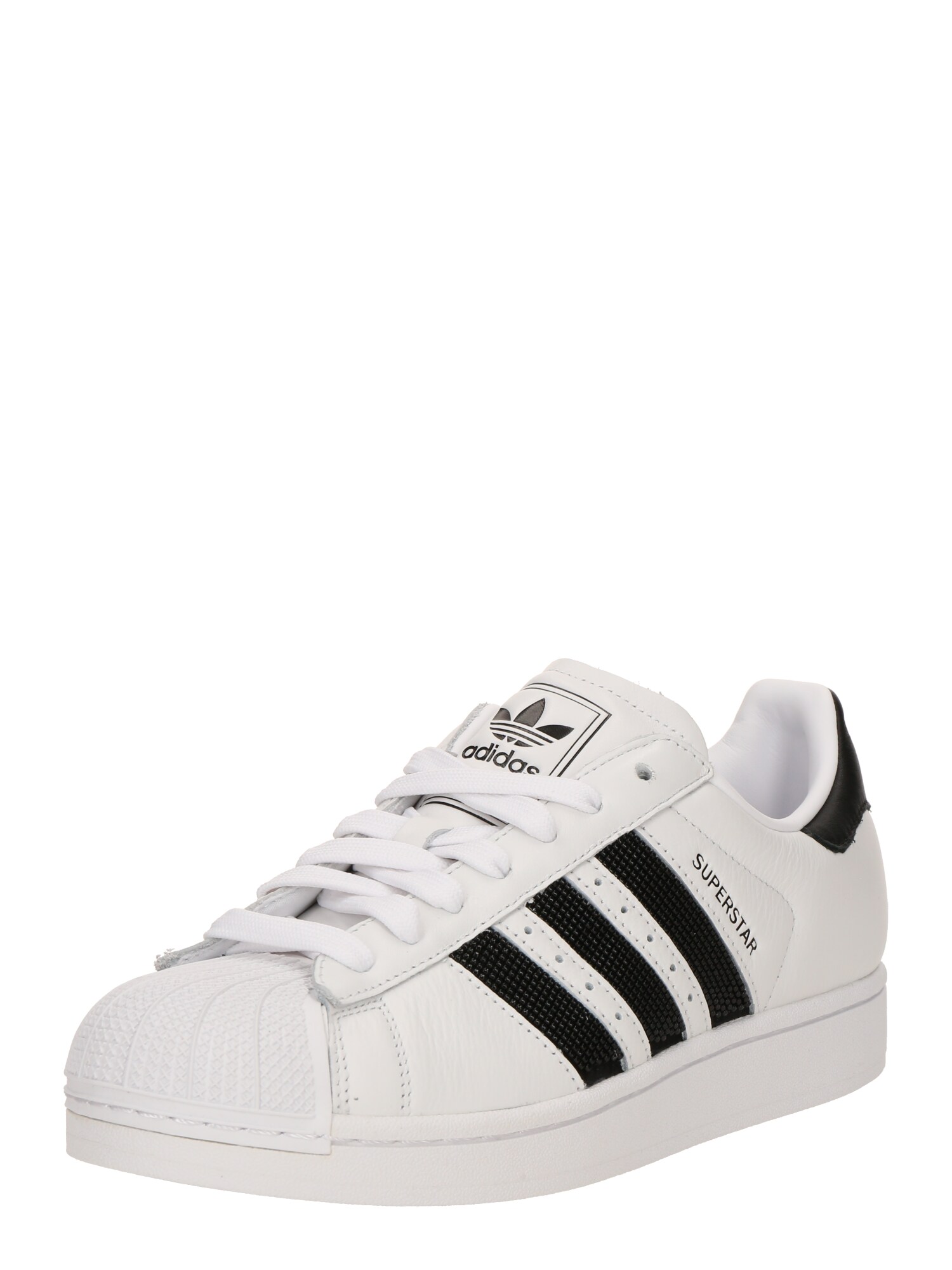 ADIDAS ORIGINALS Sneaker low SUPERSTAR II  negru / alb