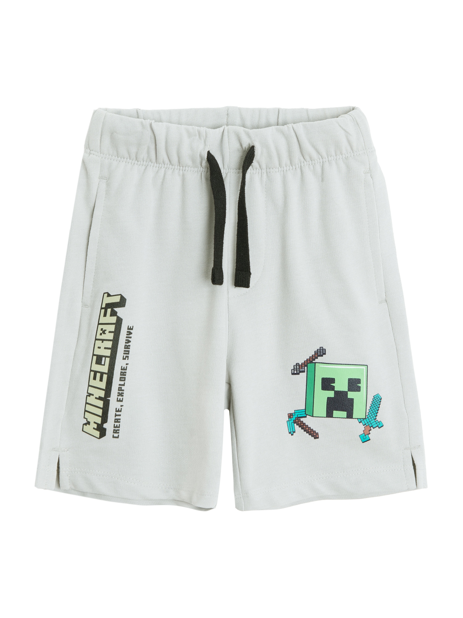 Cool Club Pantaloni  turcoaz / gri deschis / verde deschis / negru