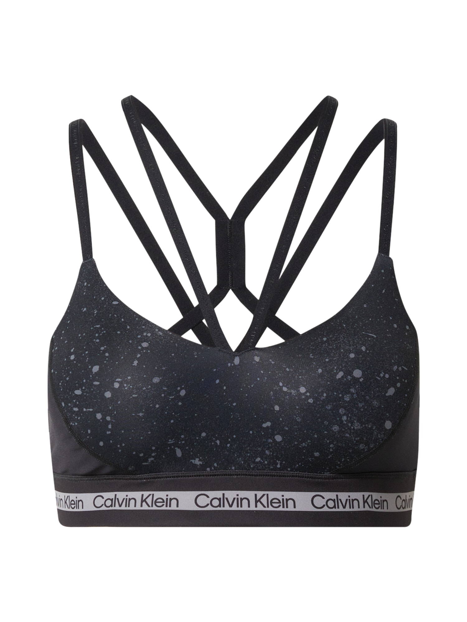 Calvin Klein Sport Soutien de desporto  cinzento / preto