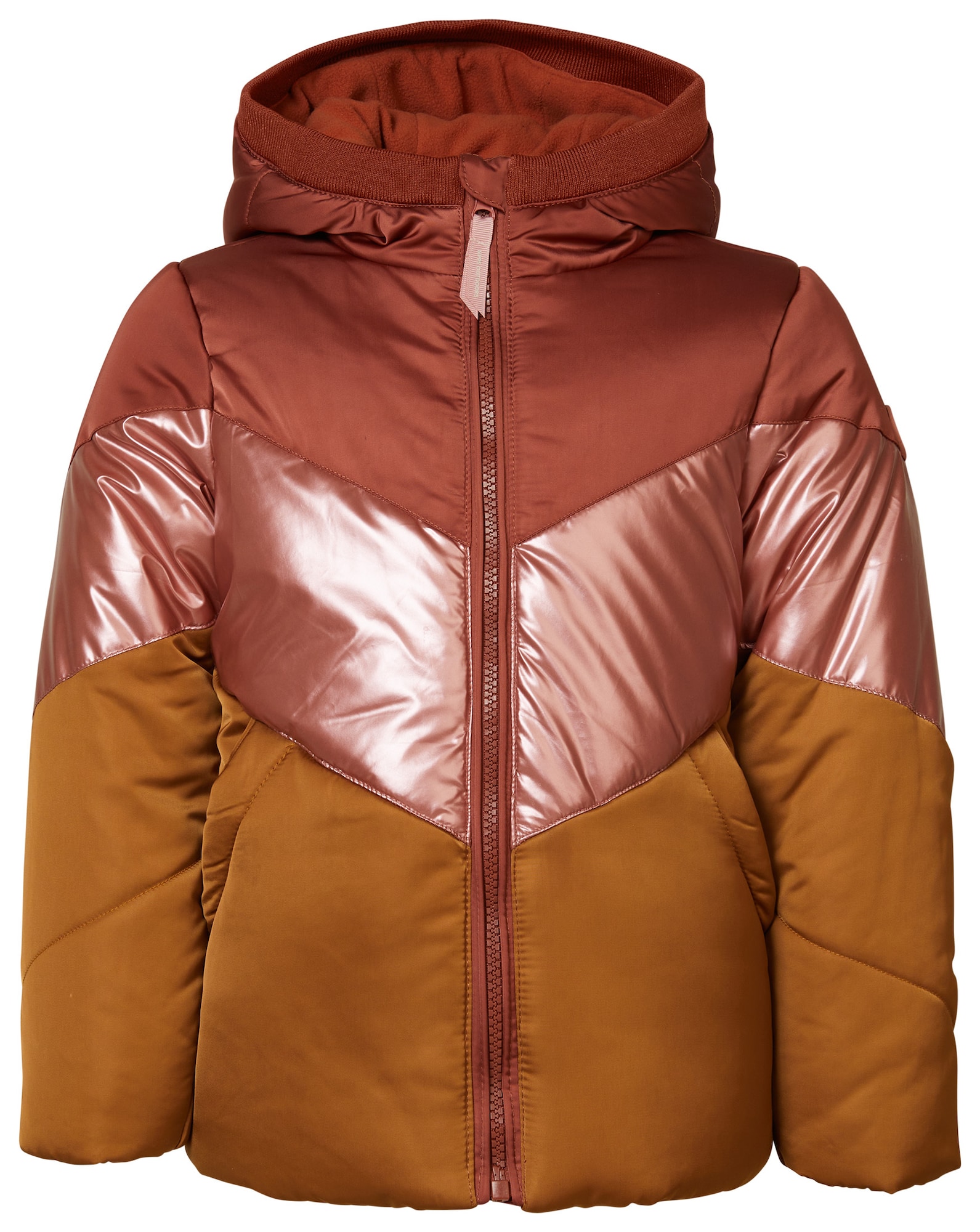 Noppies Zimska jakna 'Alachua'  rjava / roza / rjasto rdeča