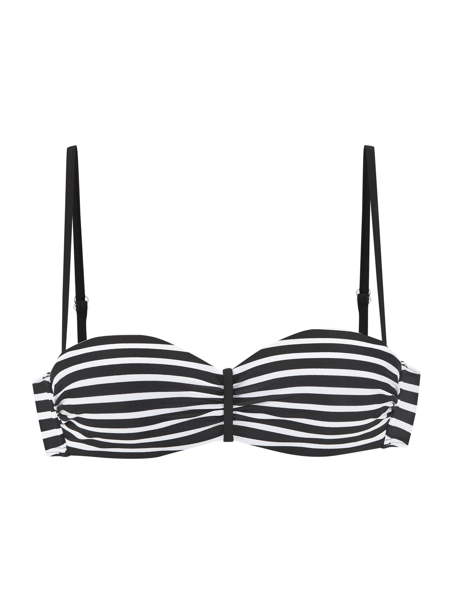 VENICE BEACH Sutien costum de baie  negru / alb