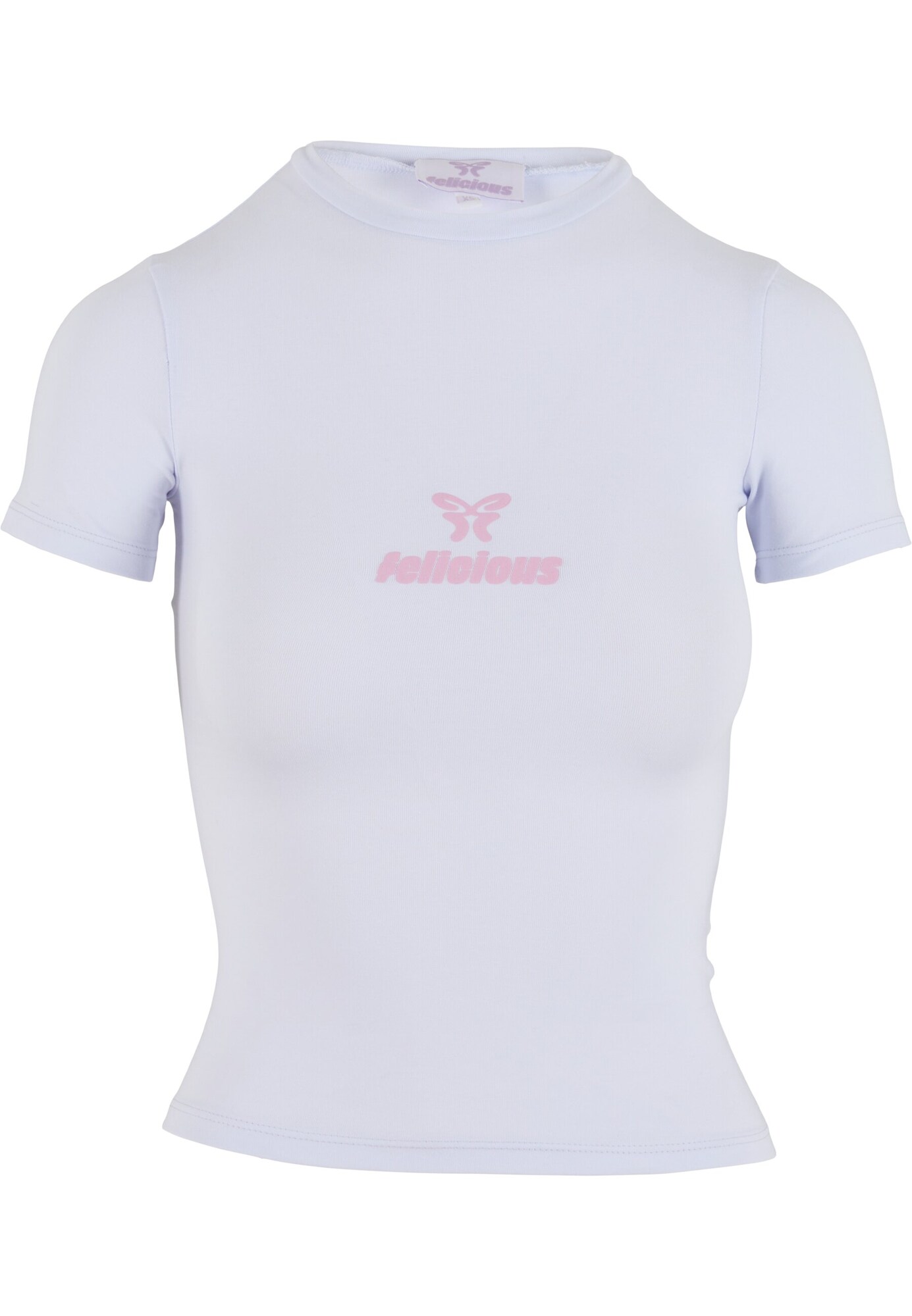 Felicious Tricou  roz deschis / alb