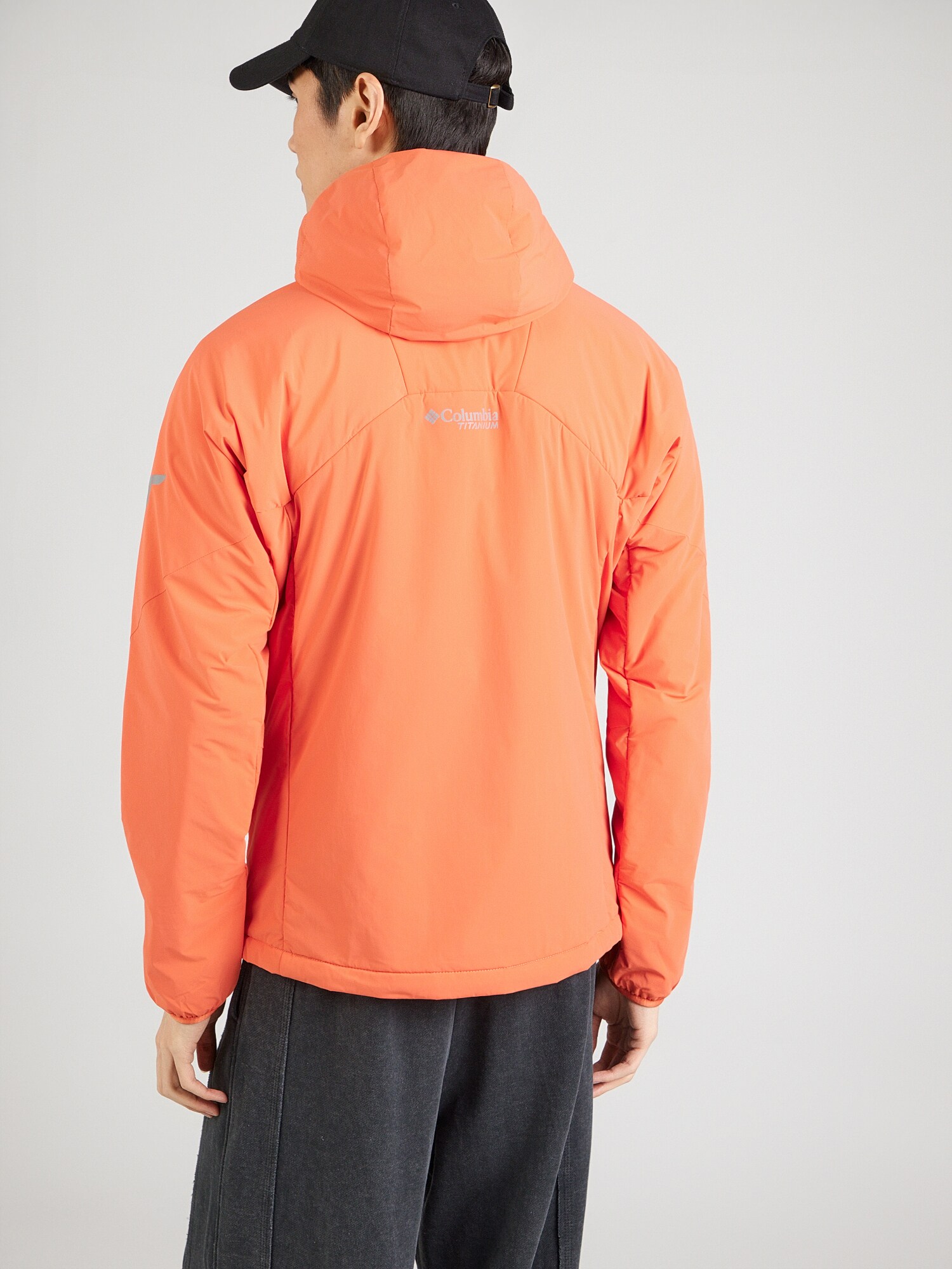 COLUMBIA Chaqueta de montaña 'Silver Leaf'  gris / naranja – imagen 3