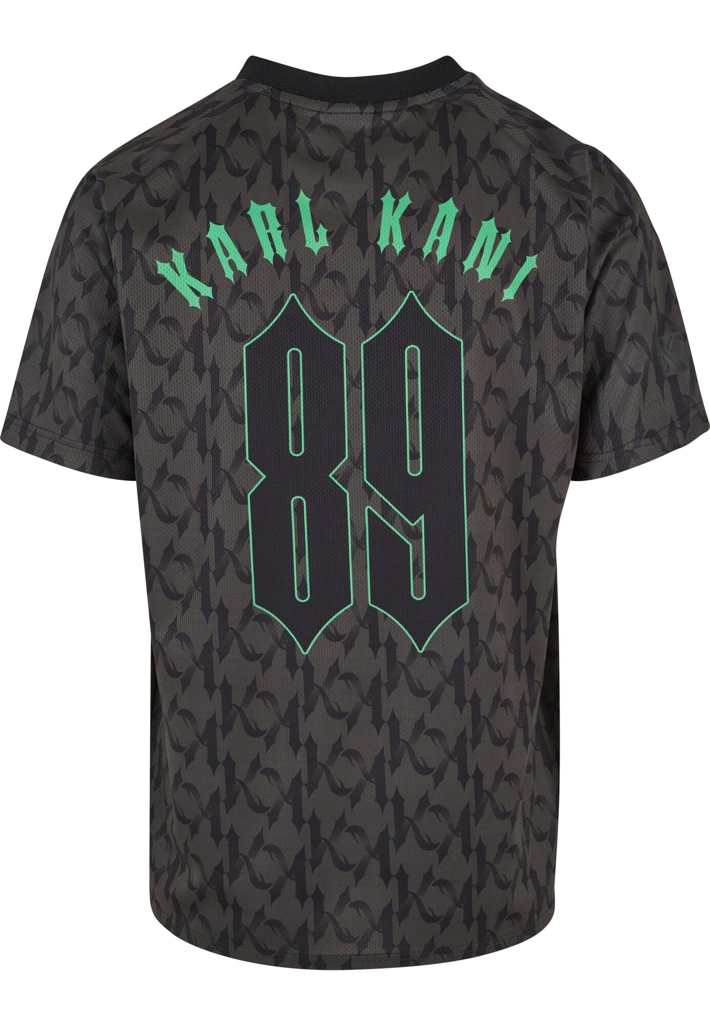 Karl Kani Póló 'Gothic 89'  barna / zöld / fekete termék 2. képe