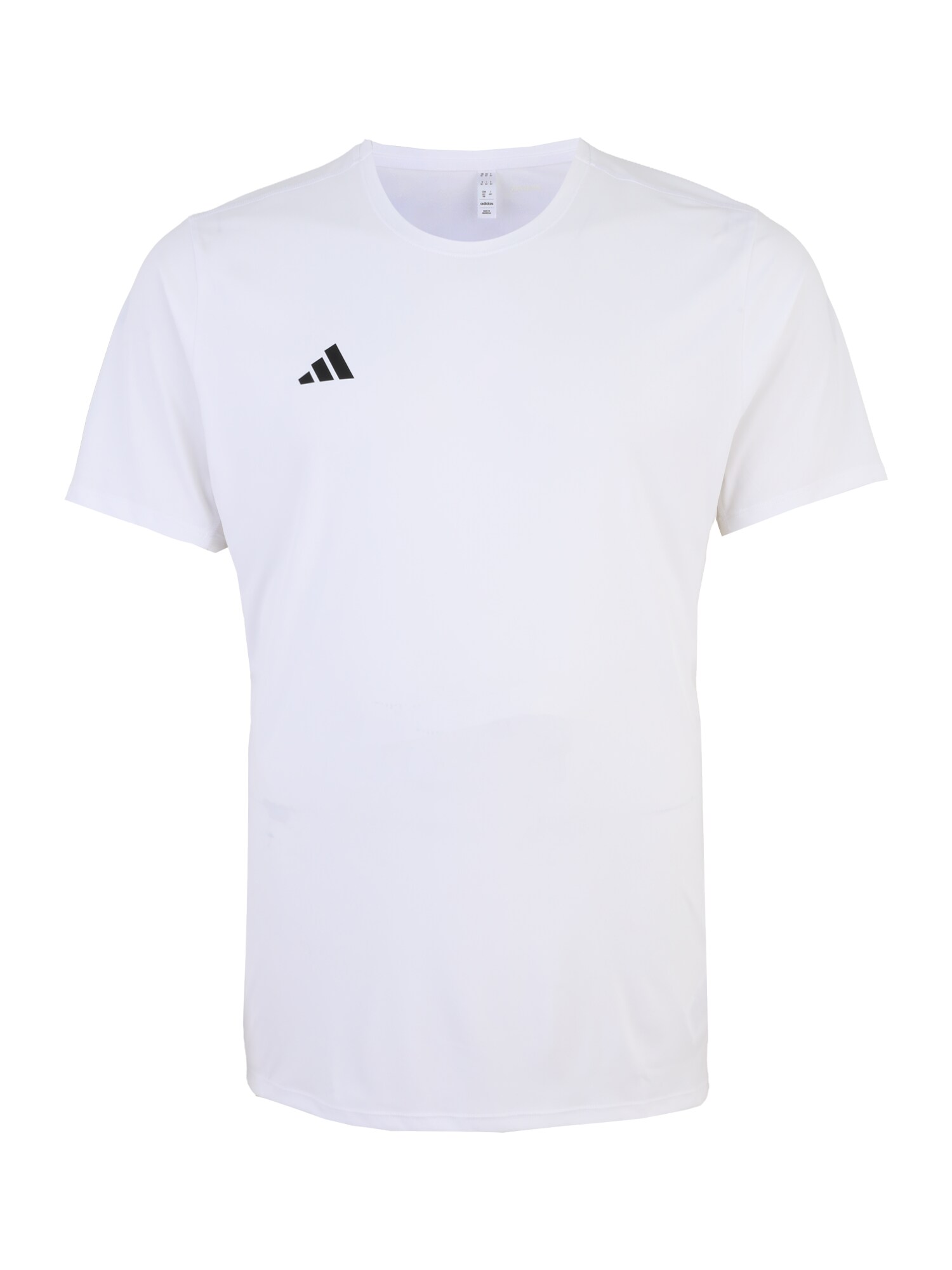 ADIDAS PERFORMANCE Funkčné tričko 'ADIZERO E'  čierna / biela