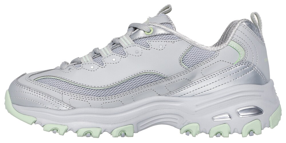 SKECHERS Sneaker Damen Größe 36 grau / silber