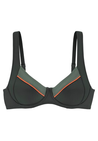 LASCANA, Bikini felső 'Yuna', zöld