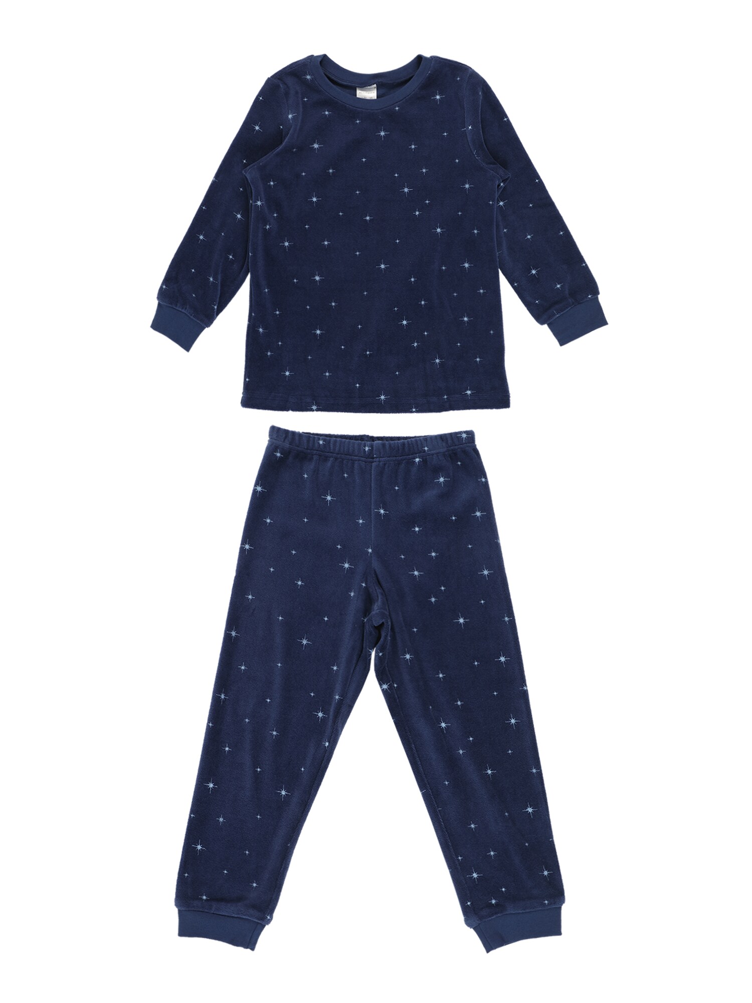 SCHIESSER Комплект пижама  нощно синьо / светлосиньо