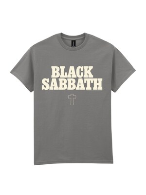 BLACK SABBATH Camiseta 'Black Sabbath Logo T-Shirt'  gris