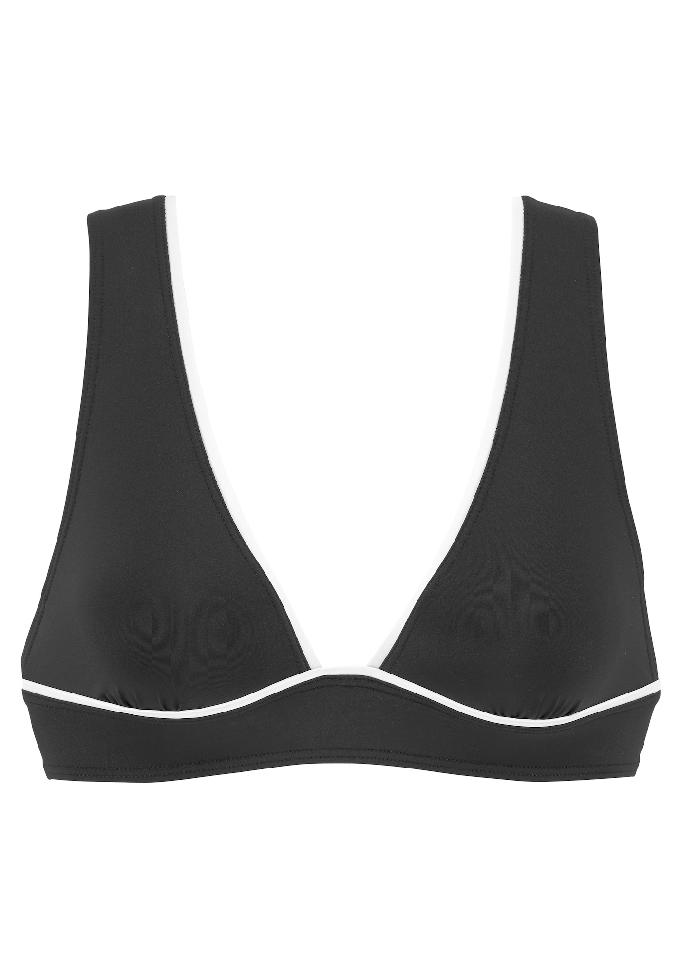 VIVANCE Sutien costum de baie  negru / alb