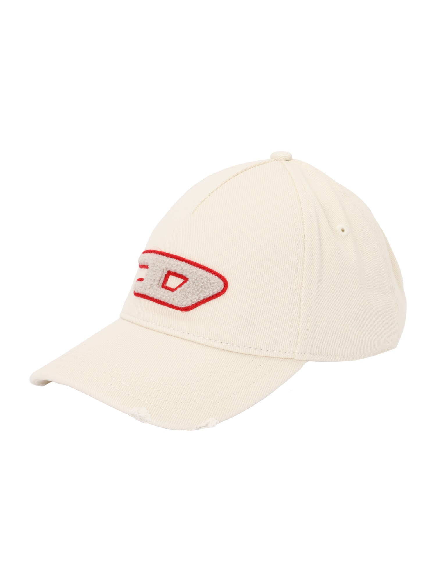 DIESEL Șapcă  fildeş / roșu