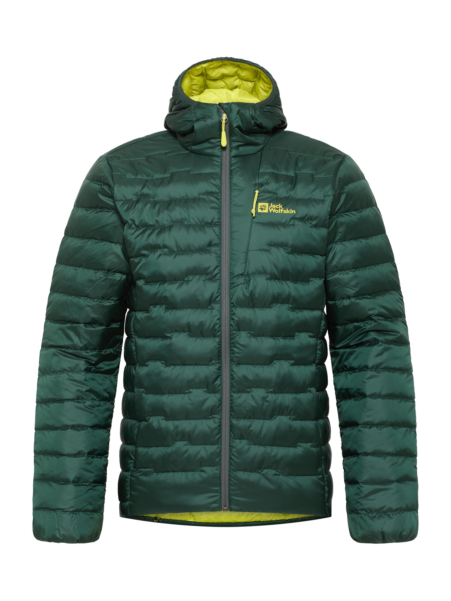 JACK WOLFSKIN Outdoorová bunda 'PASSAMANI'  smaragdová