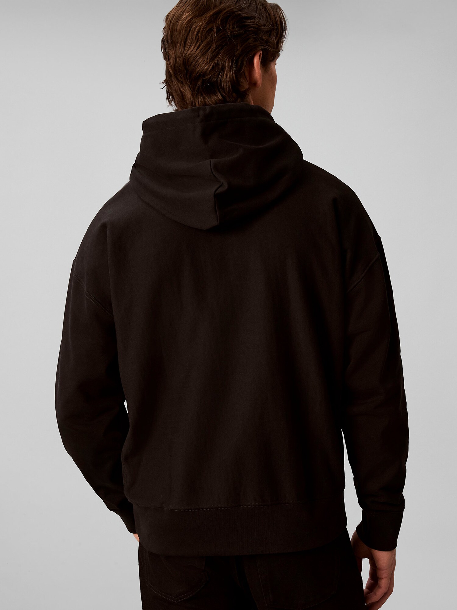 Calvin Klein Jeans Sudadera  negro / blanco – imagen 4