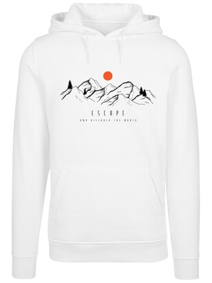 F4NT4STIC Sweatshirt ‘Discover the world’ Bloedrood / Zwart / Wit