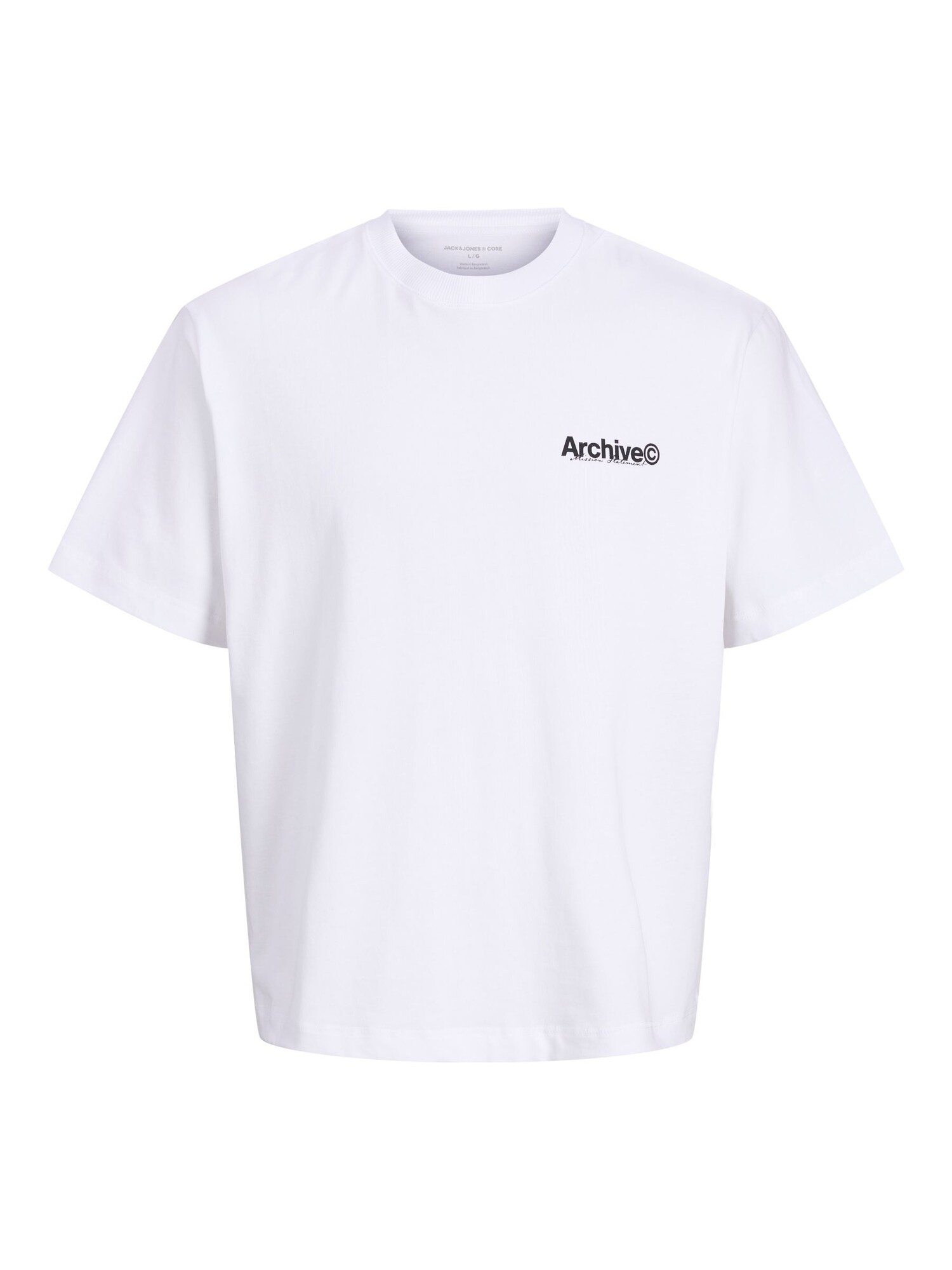 Jack & Jones Junior Shirt Rood / Zwart / Wit