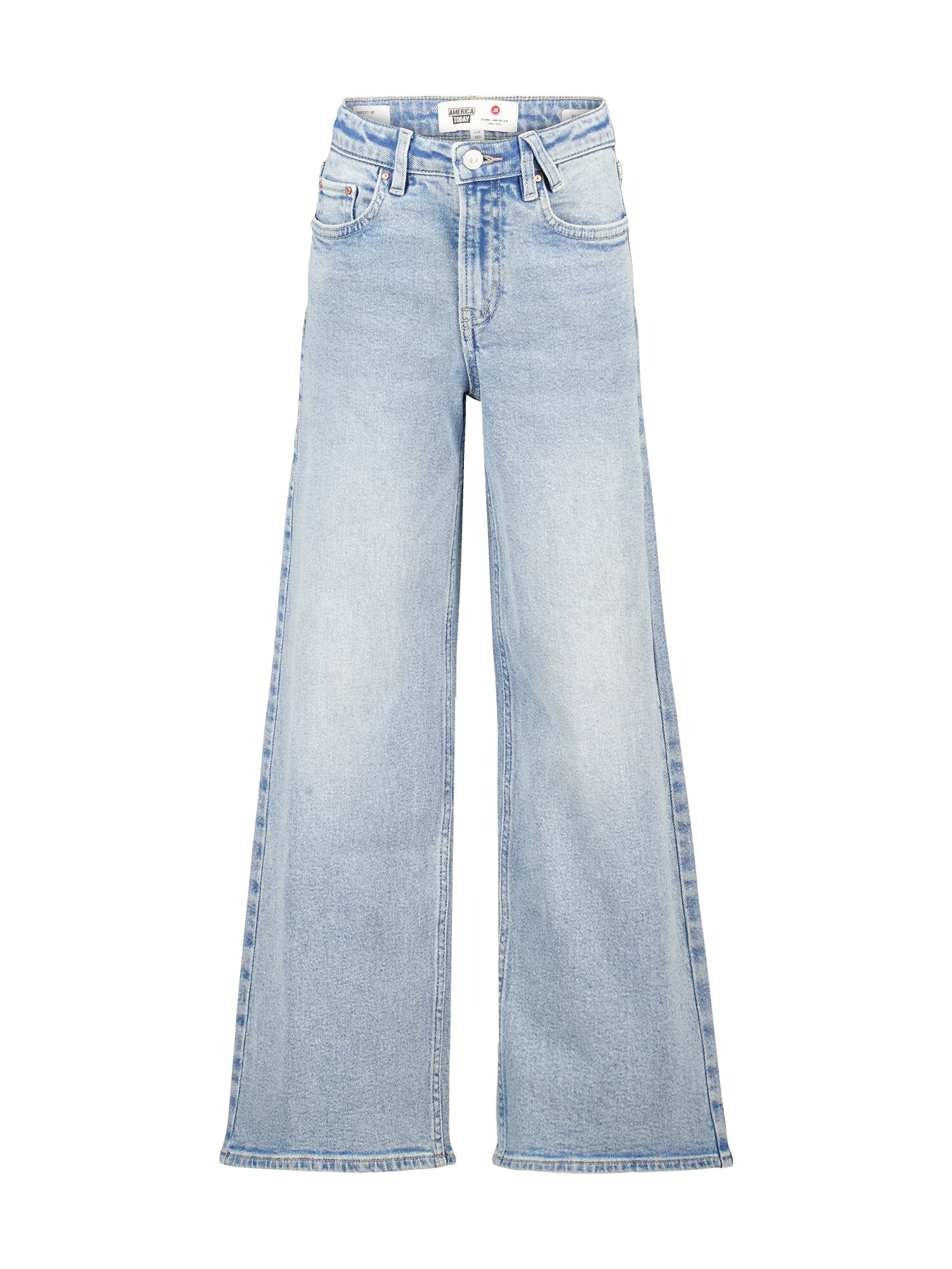 America Today Jeans Blauw Gemêleerd