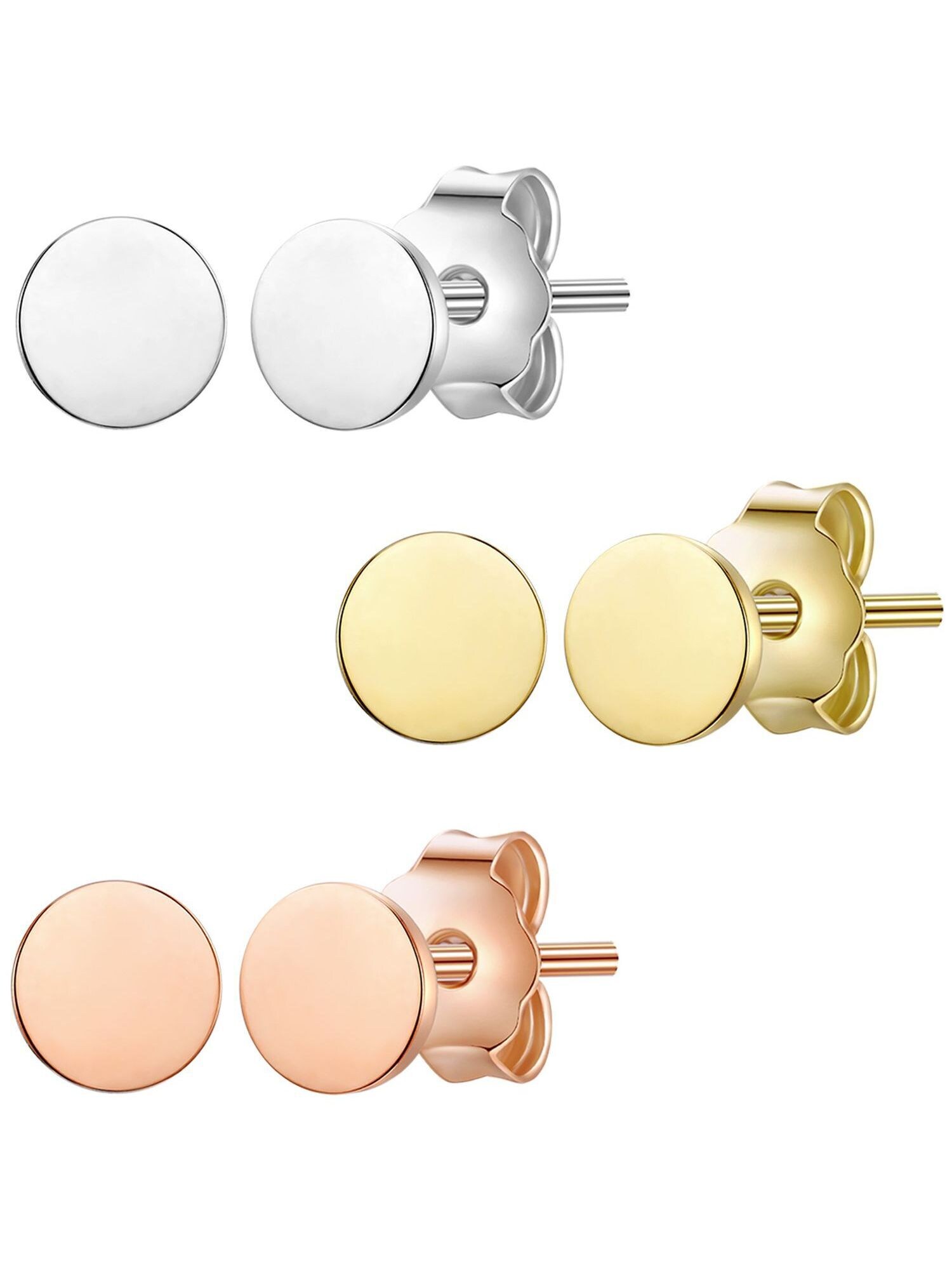 Pendientes / rosa /