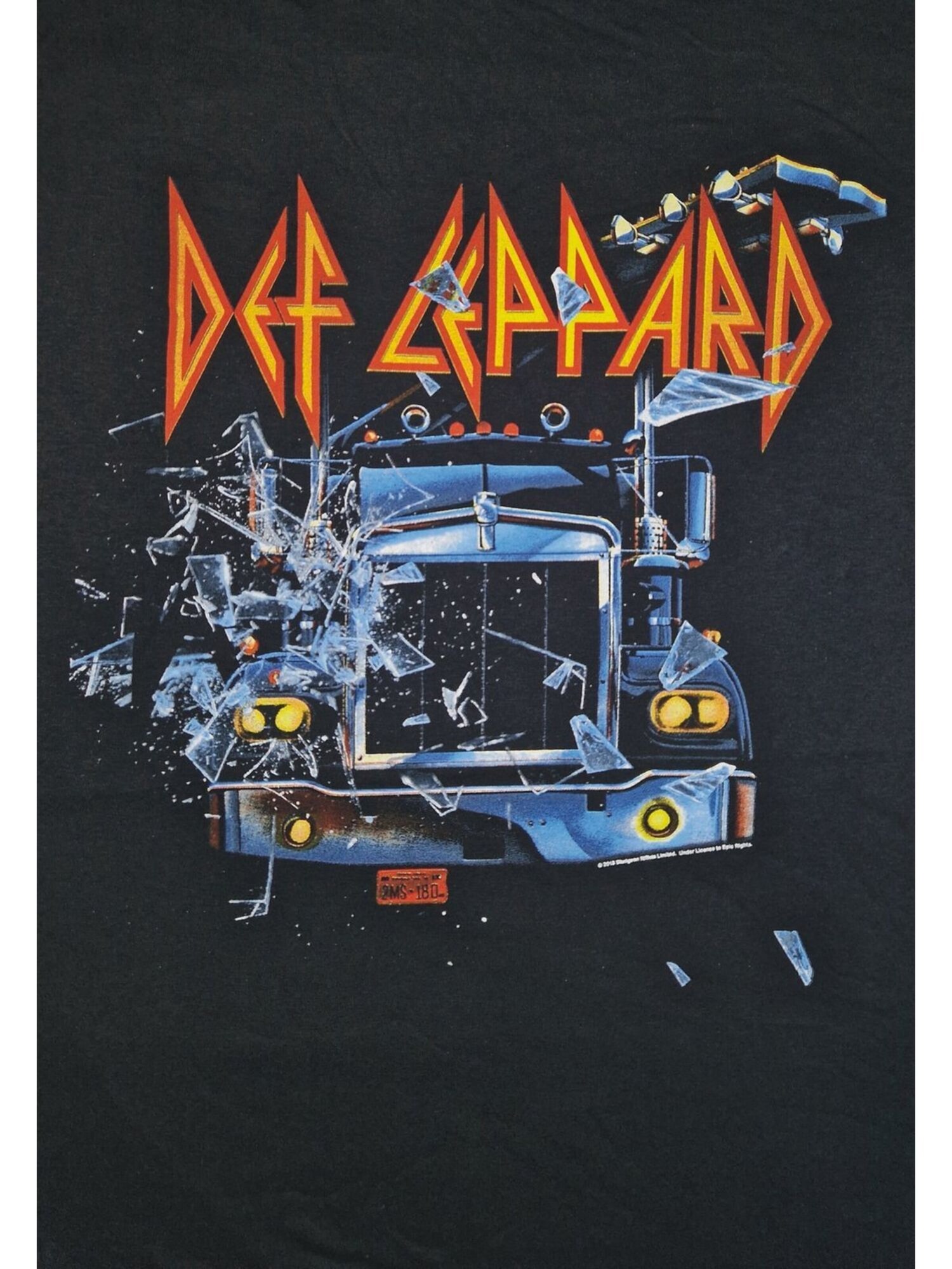 Def Leppard Camiseta 'Def Leppard - On through the night    T-Shirt'  negro – imagen 3