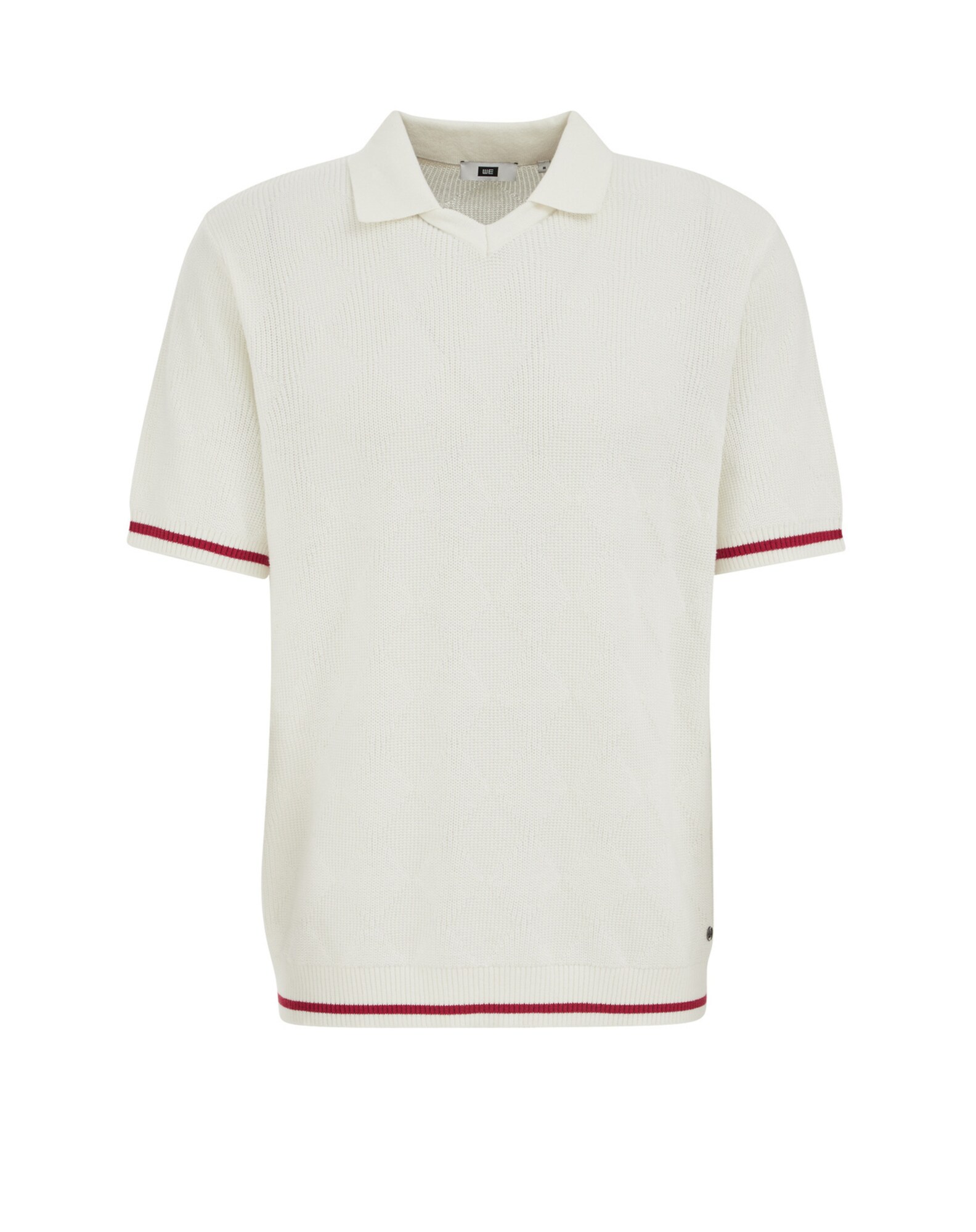 WE Fashion Tricou alb murdar