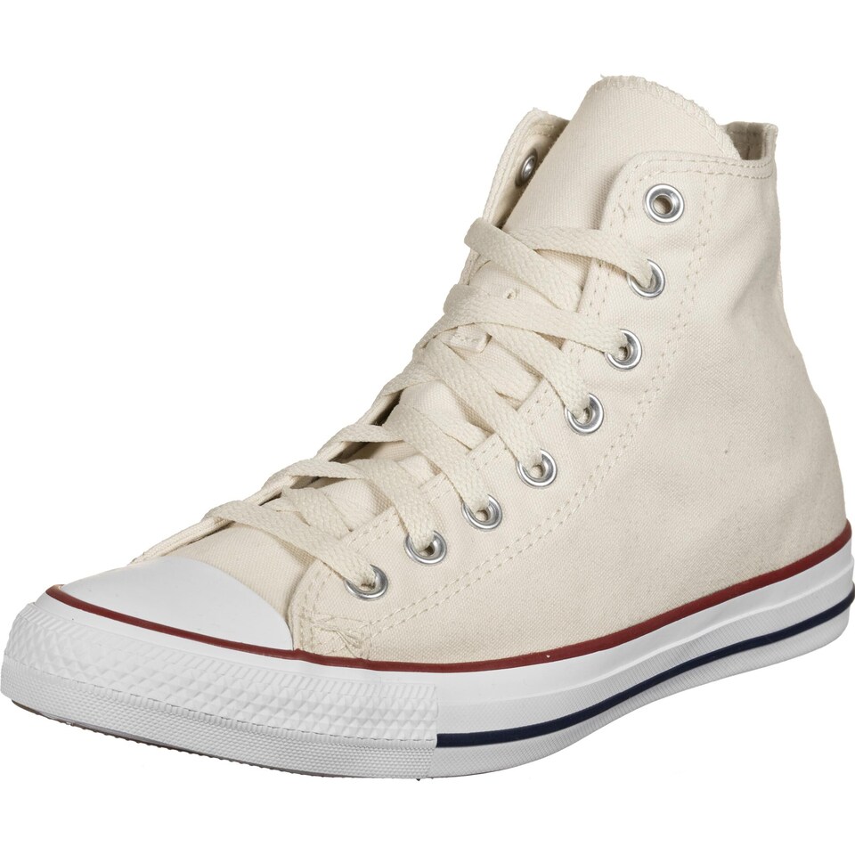 Hög sneaker 'CHUCK TAYLOR ALL STAR CLASSIC' kitt / röd