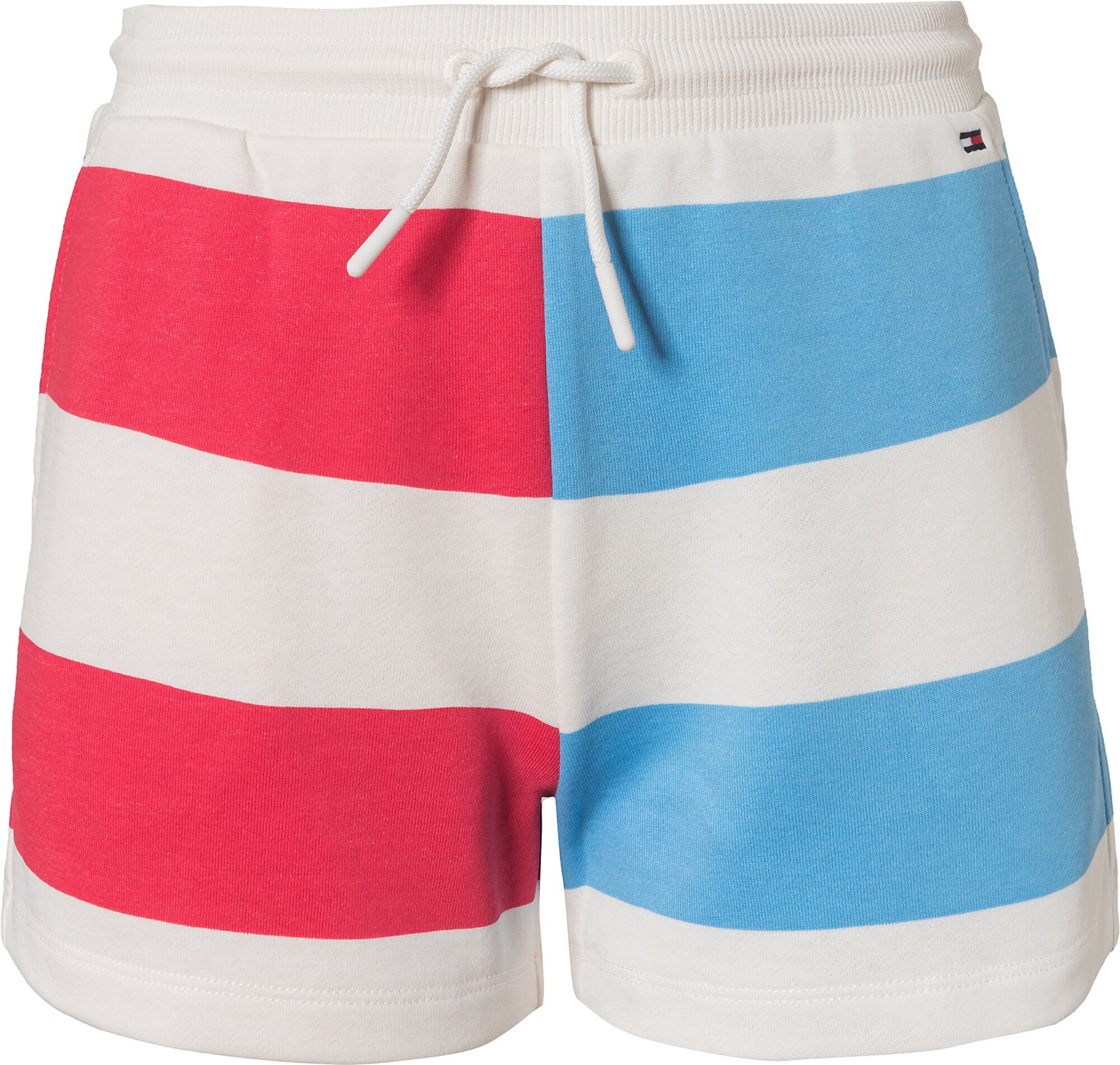 TOMMY HILFIGER Nohavice  nebesky modrá / červená / biela