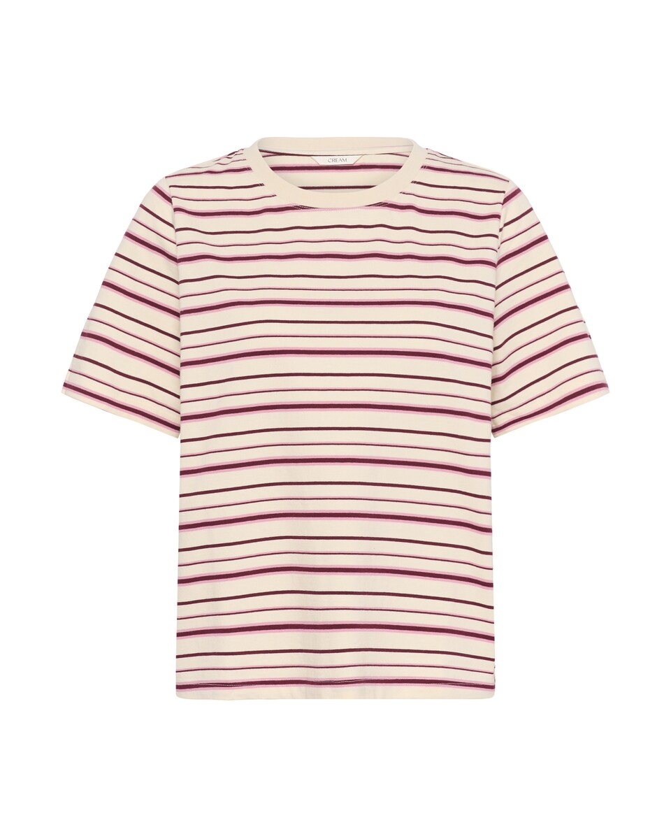 T-shirt rosa / burgunder
