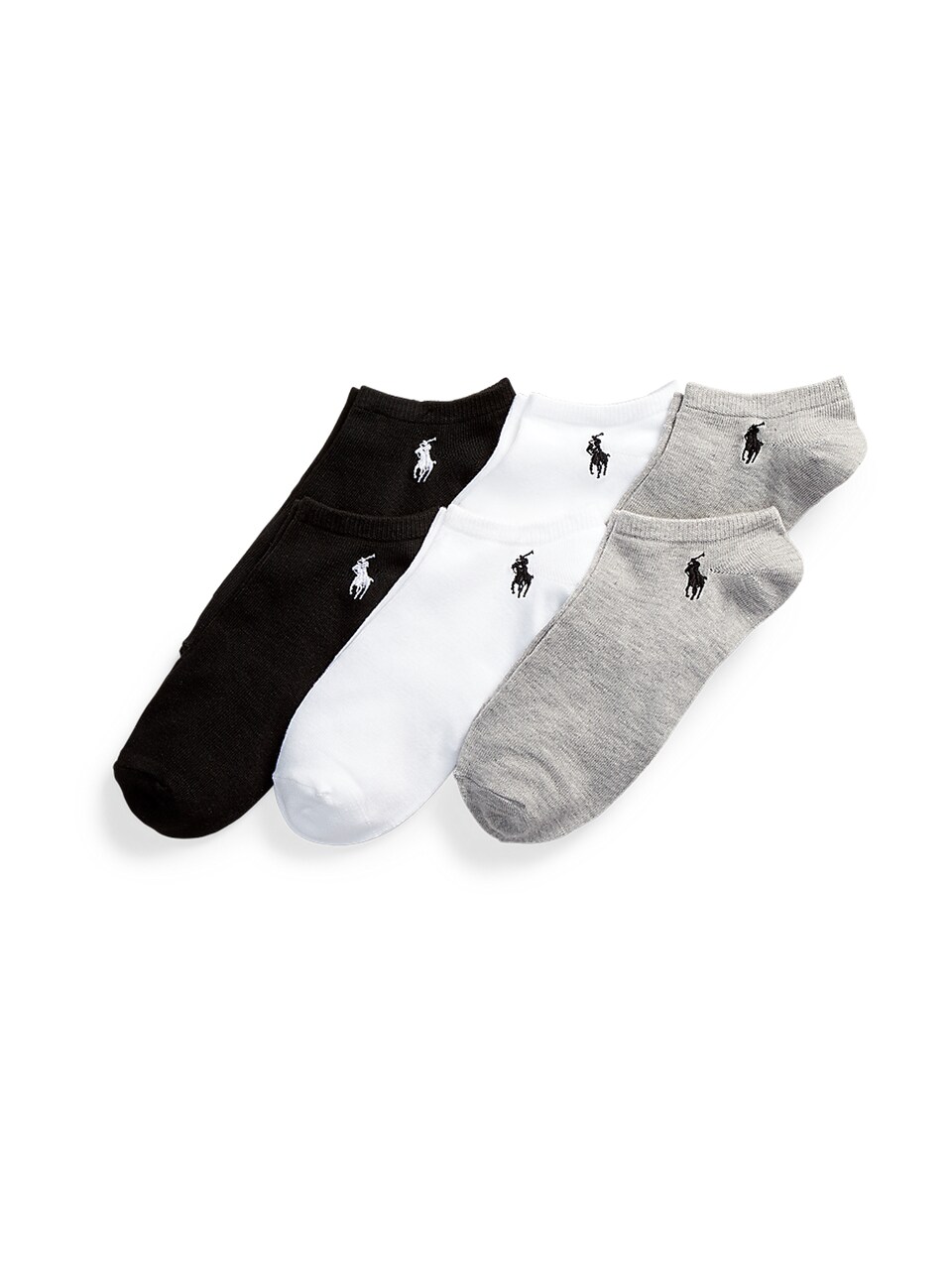 Ankelsockor gråmelerad / svart