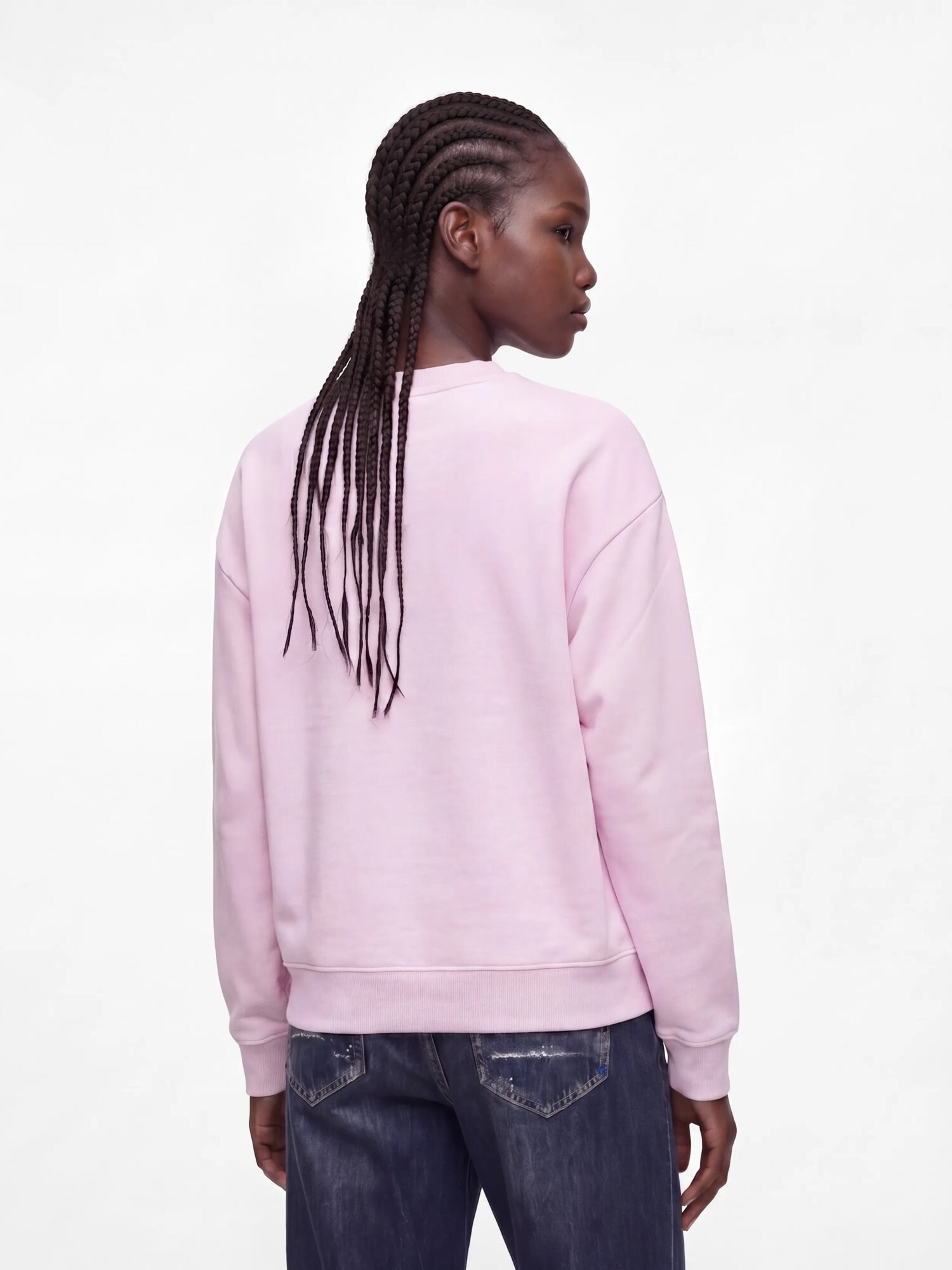 KARL LAGERFELD JEANS Sudadera 'Essential' lila / baya – imagen 3