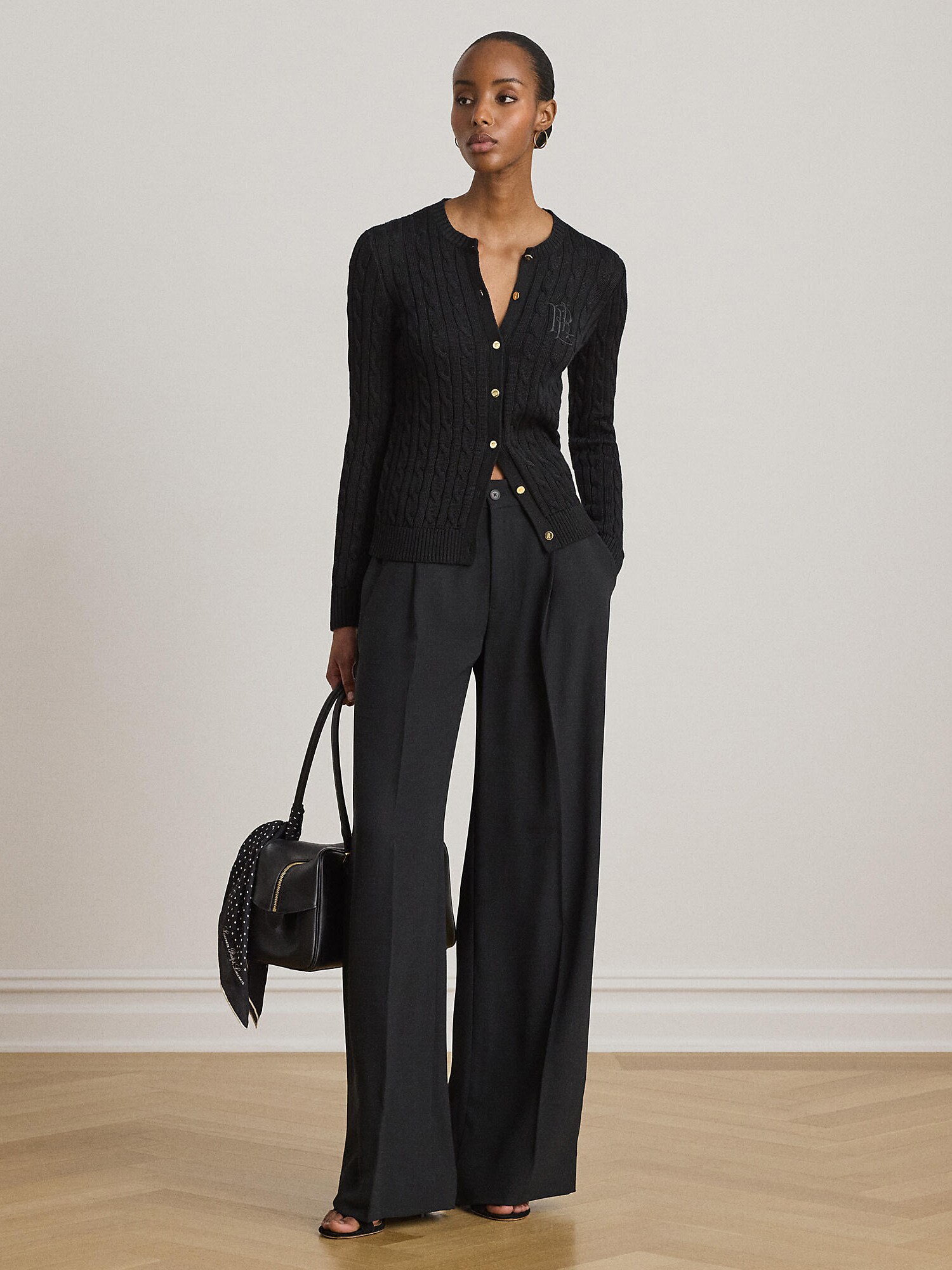 Lauren Ralph Lauren Cárdigan  negro – imagen 4
