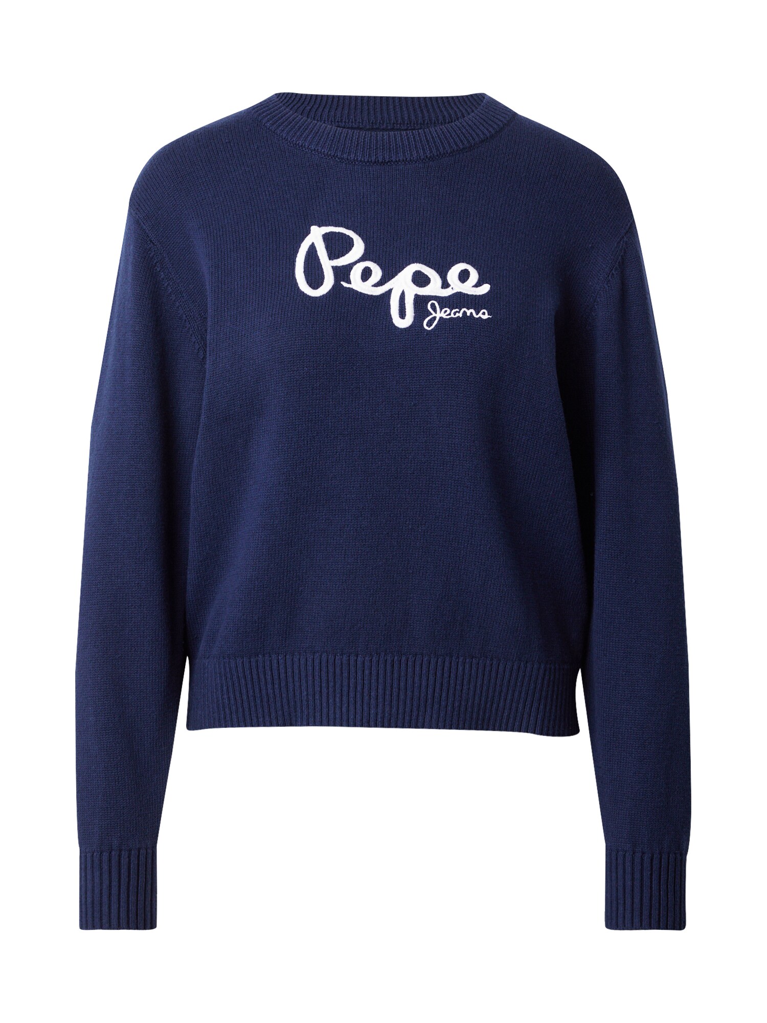 Pepe Jeans Pulover  bleumarin / alb