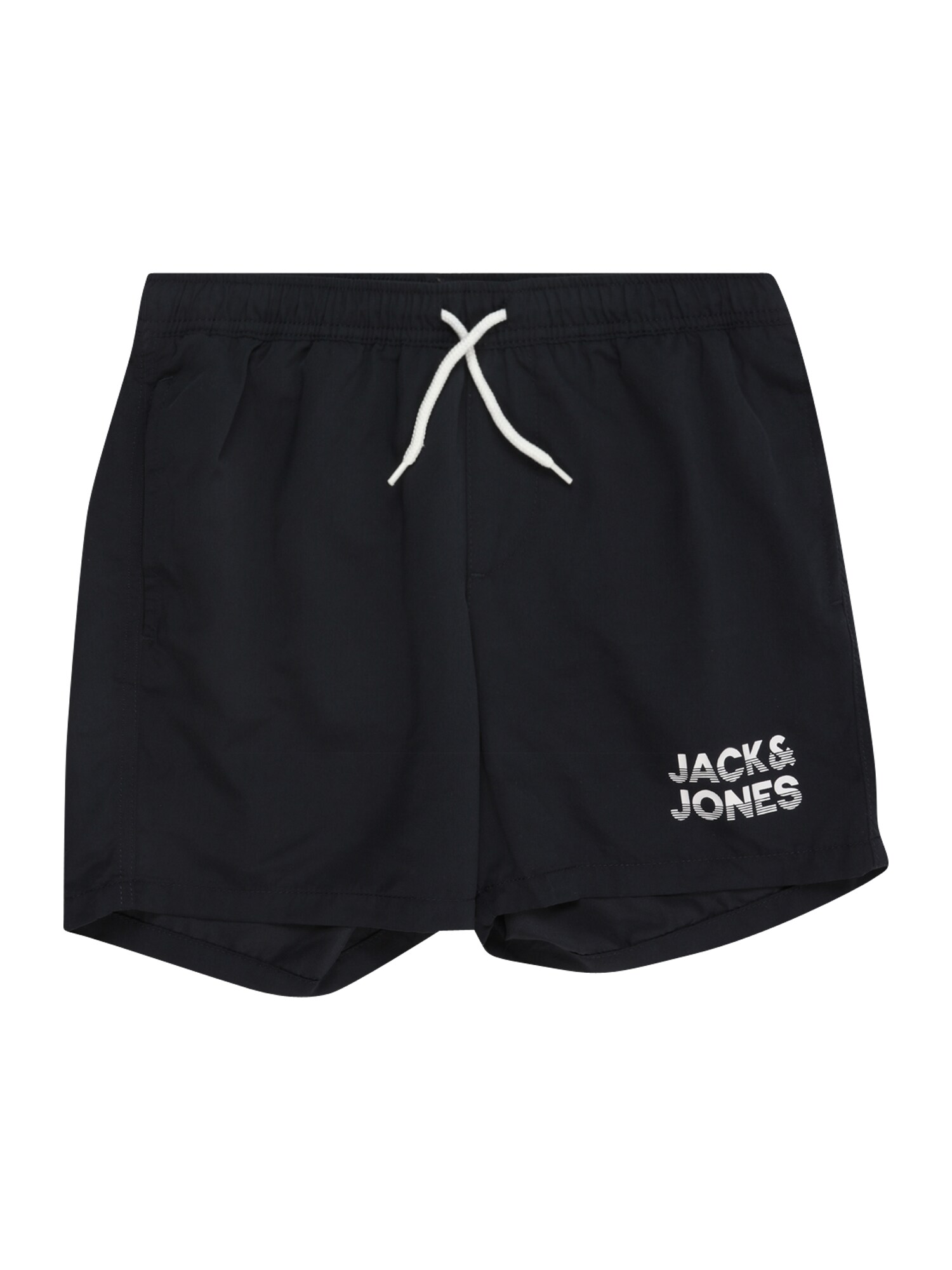 Jack & Jones Junior Plavecké šortky 'JJSTYD'  tmavomodrá / biela