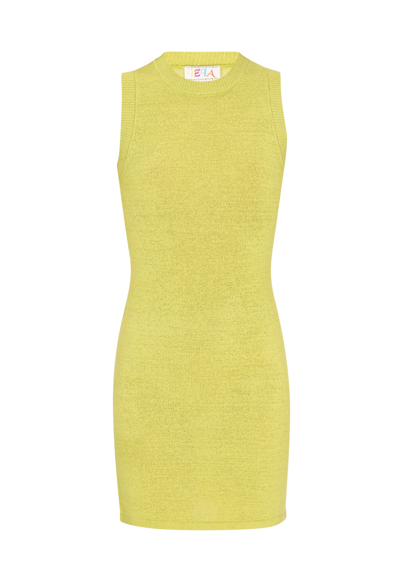 IZIA Vestido de punto 'Boho'  manzana