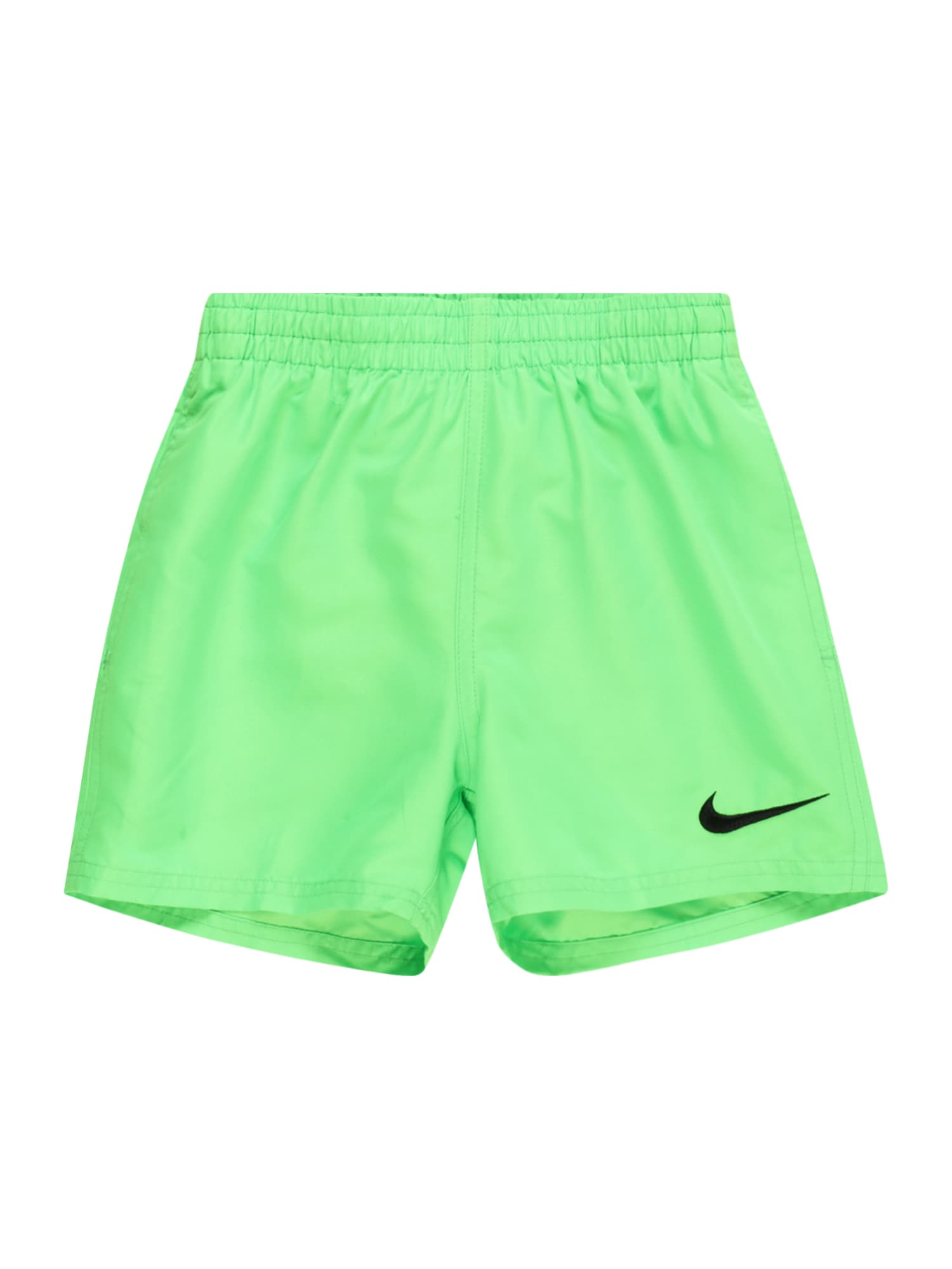 Nike Swim Sportinis maudymosi kostiumėlis šviesiai žalia / juoda