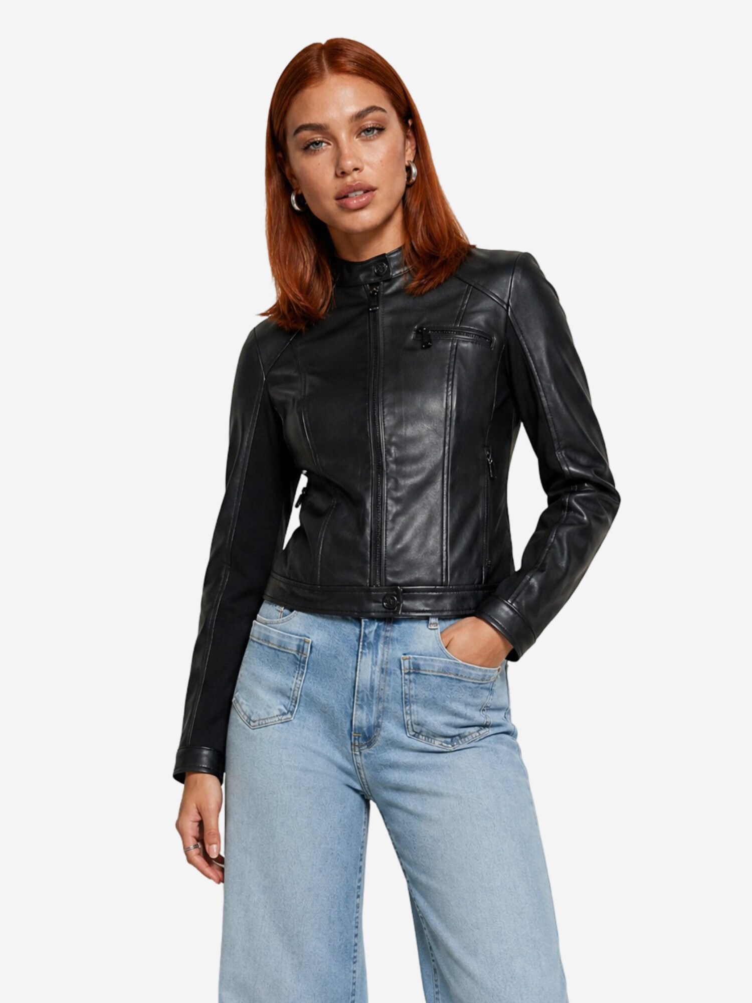 GUESS Chaqueta de entretiempo 'NEW FIAMMETTA W4YL04 WE480' negro – imagen 2