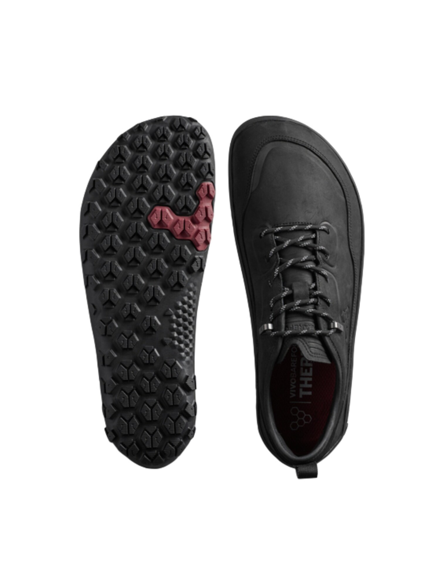 Vivo Barefoot Zapatos bajos 'TRACKER LEATHER AT LOW II'  negro – imagen 4