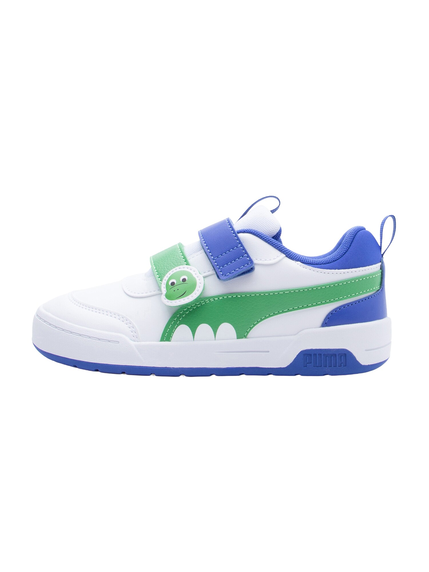 PUMA Sneaker 'Multiflex 2 Dino'  albastru / verde / alb
