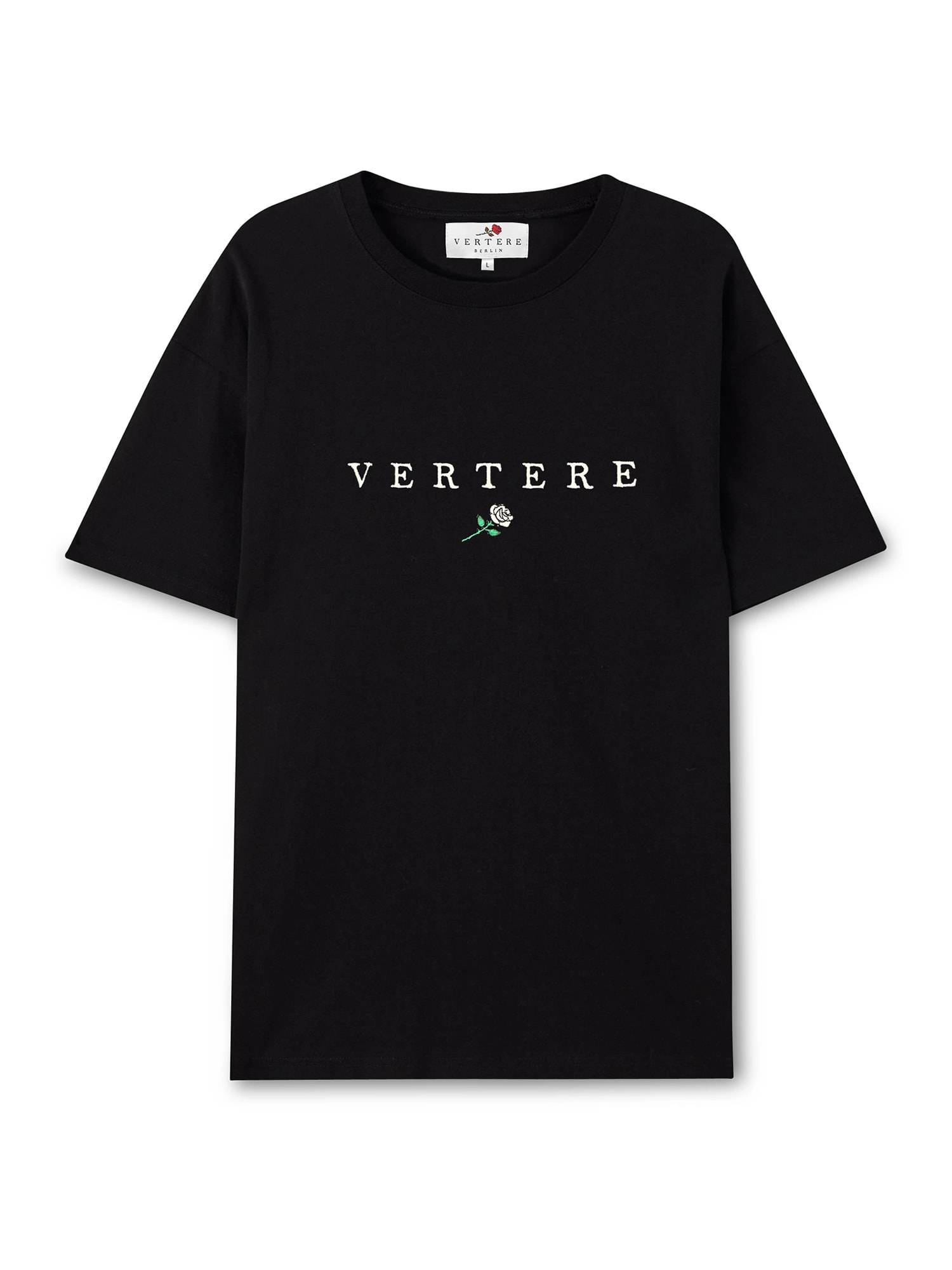 Vertere Berlin Marškinėliai žalia / rožių spalva / juoda / balta