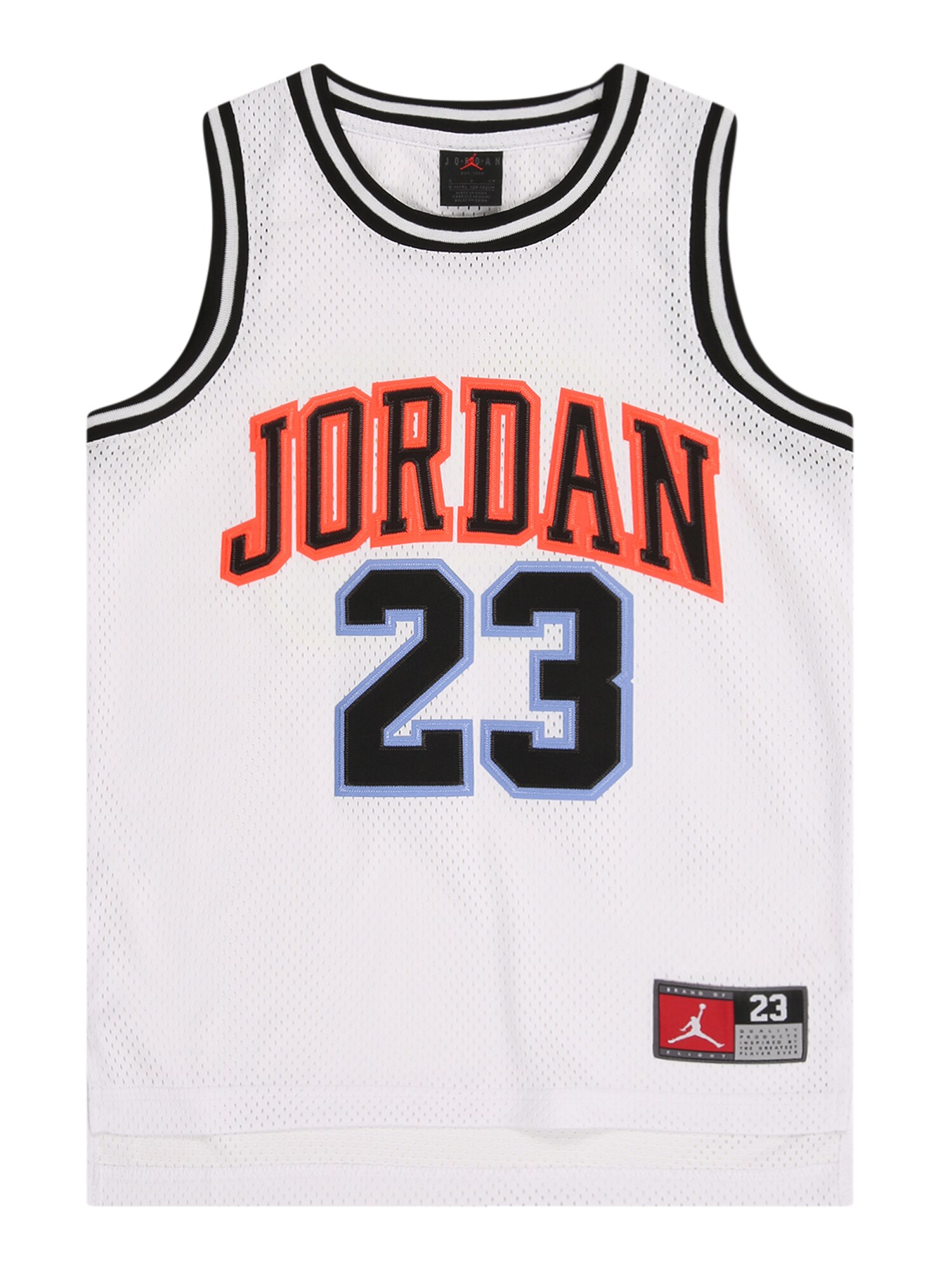 Jordan Póló  kék farmer / narancsvörös / fekete / fehér akciós termékkép 1