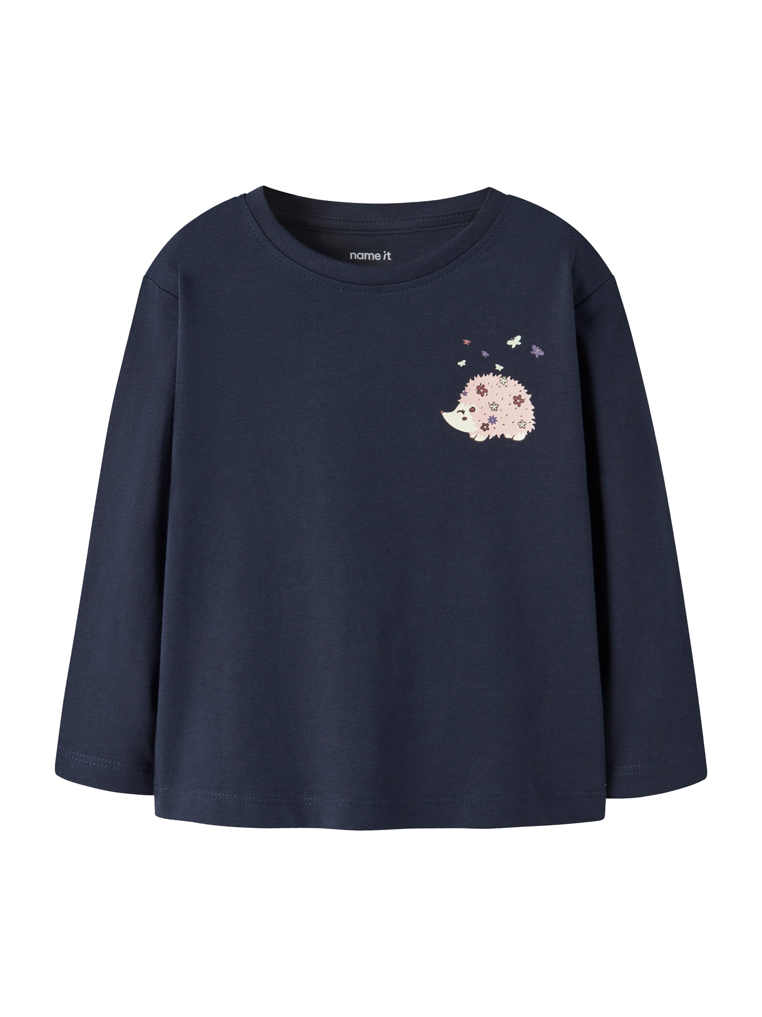 NAME IT Tricou NMFVEEN crem / bleumarin / lila / roz