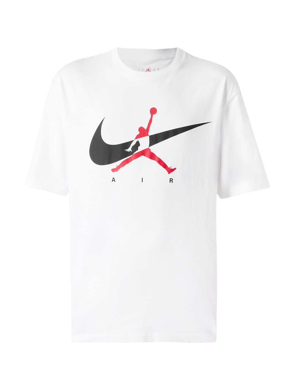 T-shirt 'BRK JM' röd / svart