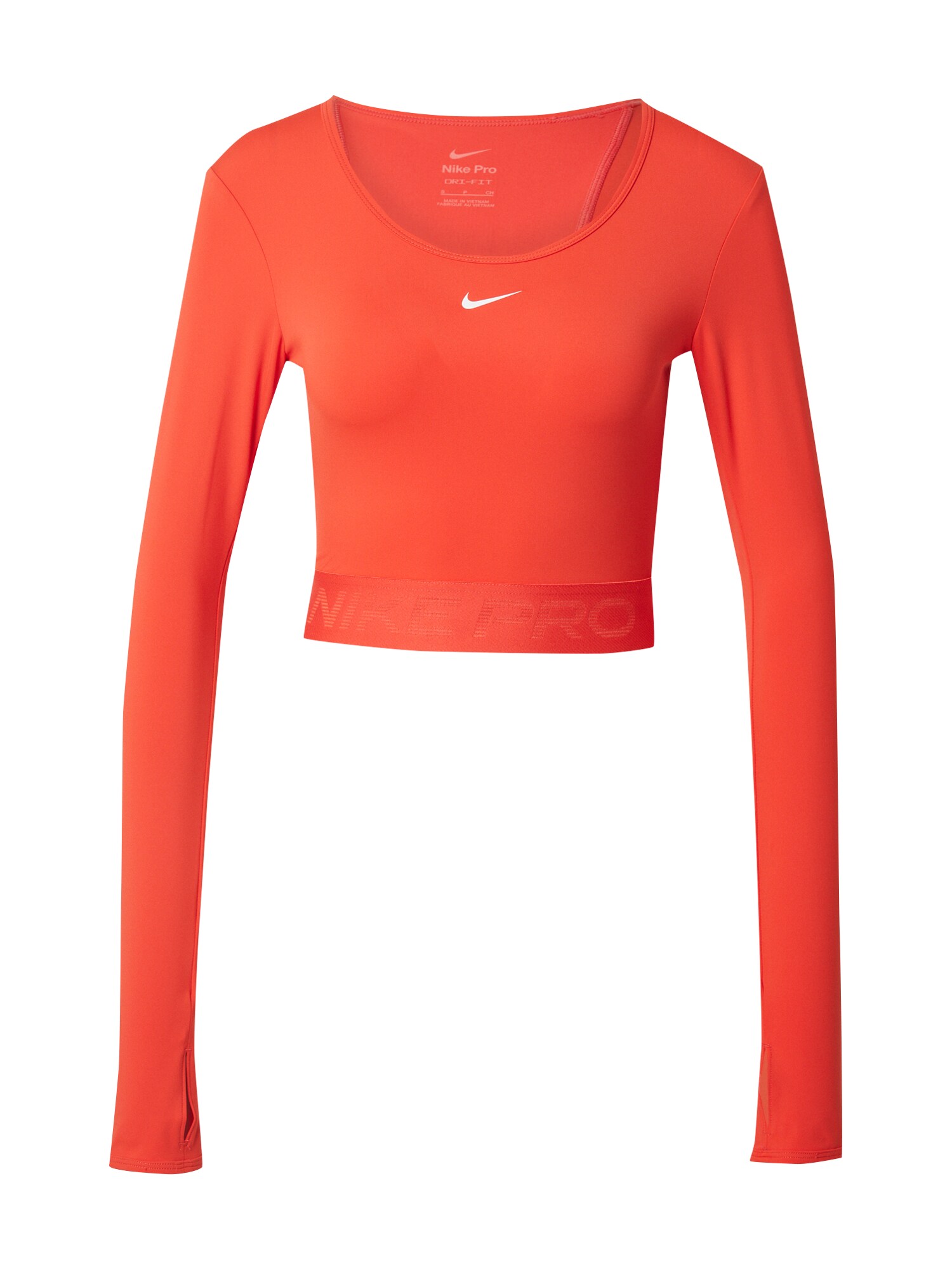 NIKE Funkcionális felső  narancsvörös / fehér akciós termékkép 1
