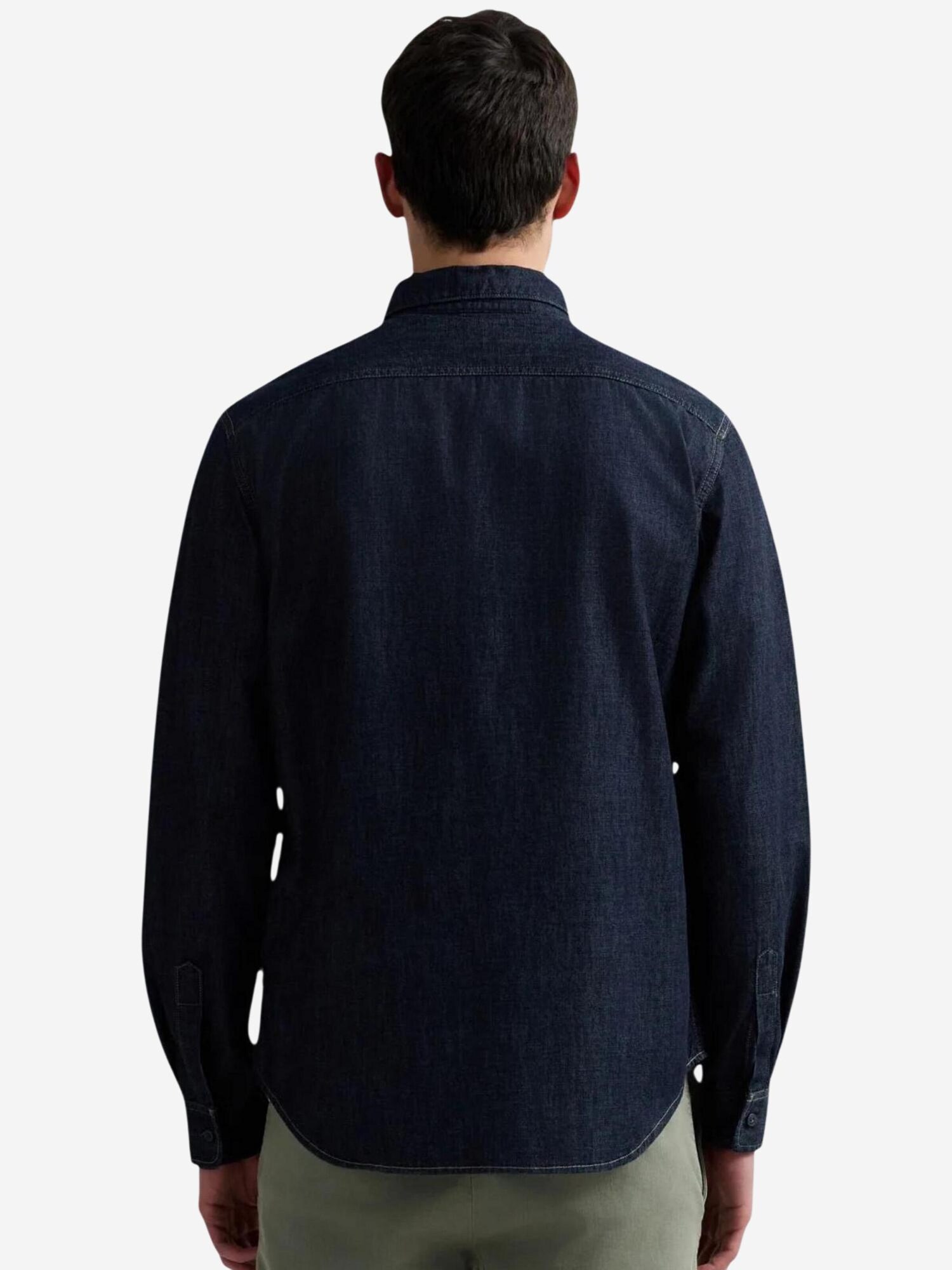 REPLAY Camisa '6.5 OZ DEEP BLUE DENIM M4124 .000.860 B04'  azul oscuro – imagen 2