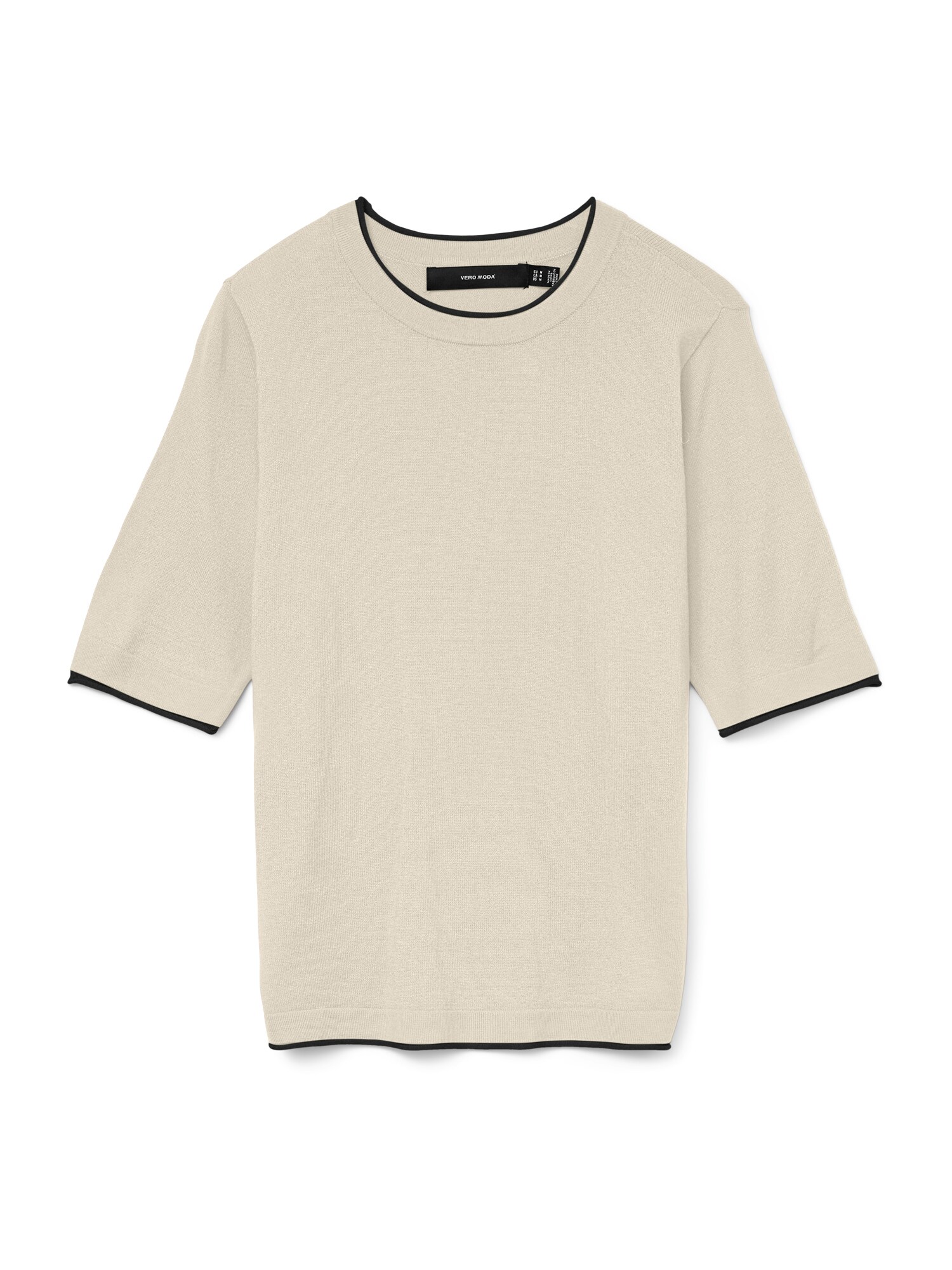 VERO MODA Pulóver 'VMBreeze'  zerge / fekete akciós termékkép 1