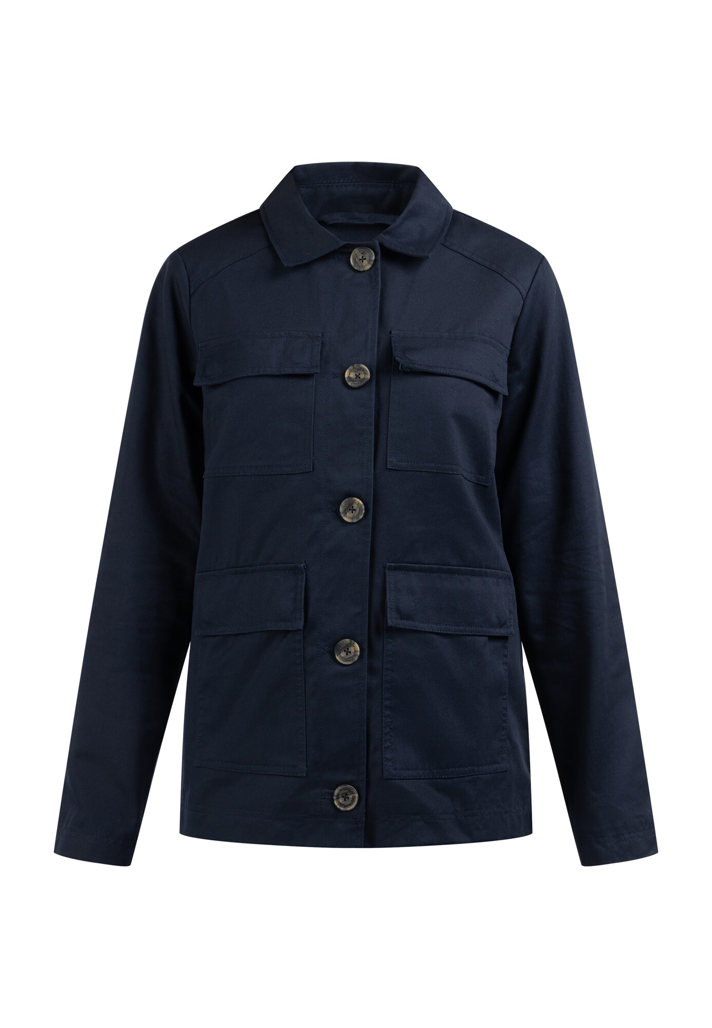 DreiMaster Vintage Geacă de primăvară-toamnă  albastru marin / albastru ultramarin